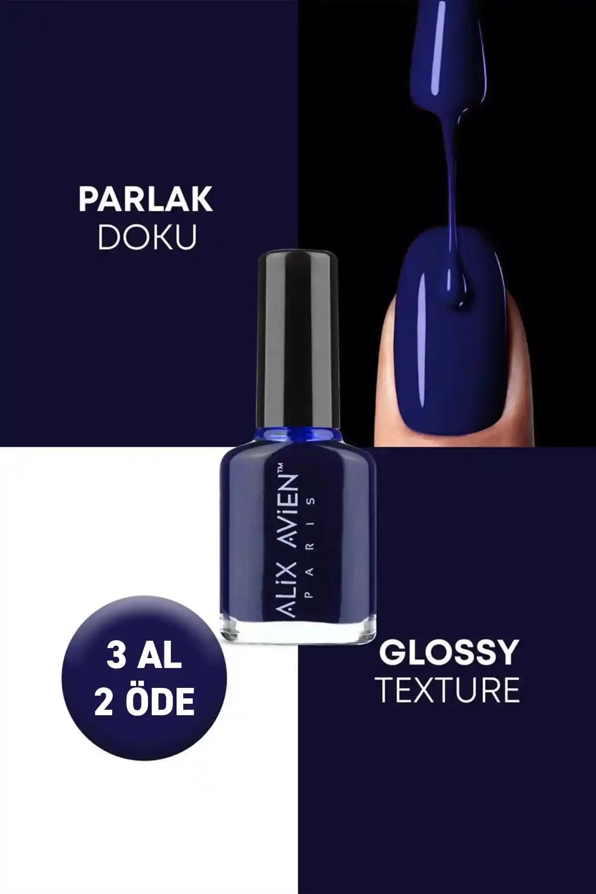 Alix Avien Lacivert ve Pastel Oje Seti Karşılaştırması: Renk, Kalıcılık ve Kullanım Özellikleri