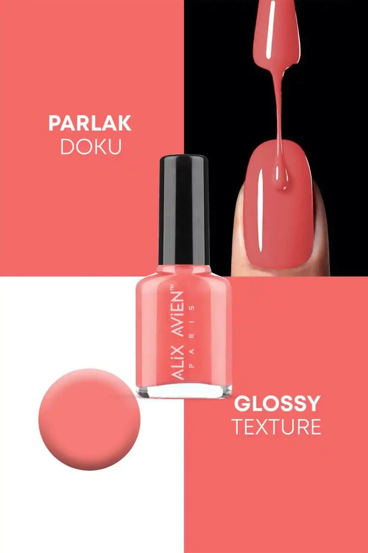 Alix Avien Mercan Rengi 65 Oje: Uzun Süreli Parlaklık ve Şıklık Sunar