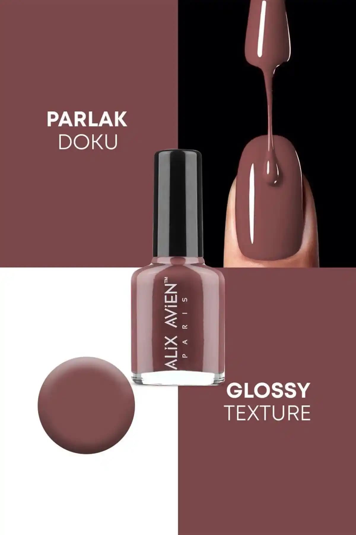 Alix Avien Oje 100 ve Sedefli Bordo Oje 33 Karşılaştırması: Renk, Kalıcılık ve Uygulama Özellikleri