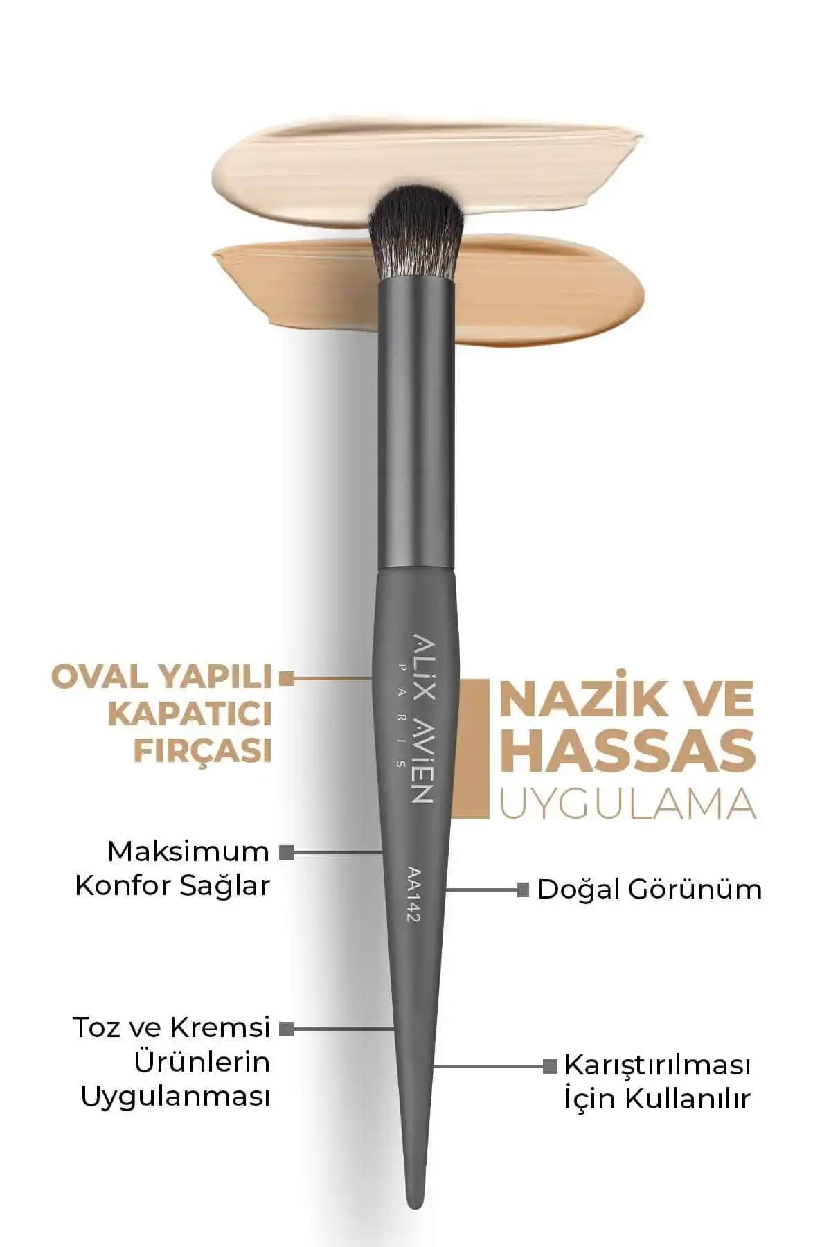 Alix Avien Oval Kapatıcı ve Pudra Fırçası Karşılaştırması: Hangisi Daha Uygun?