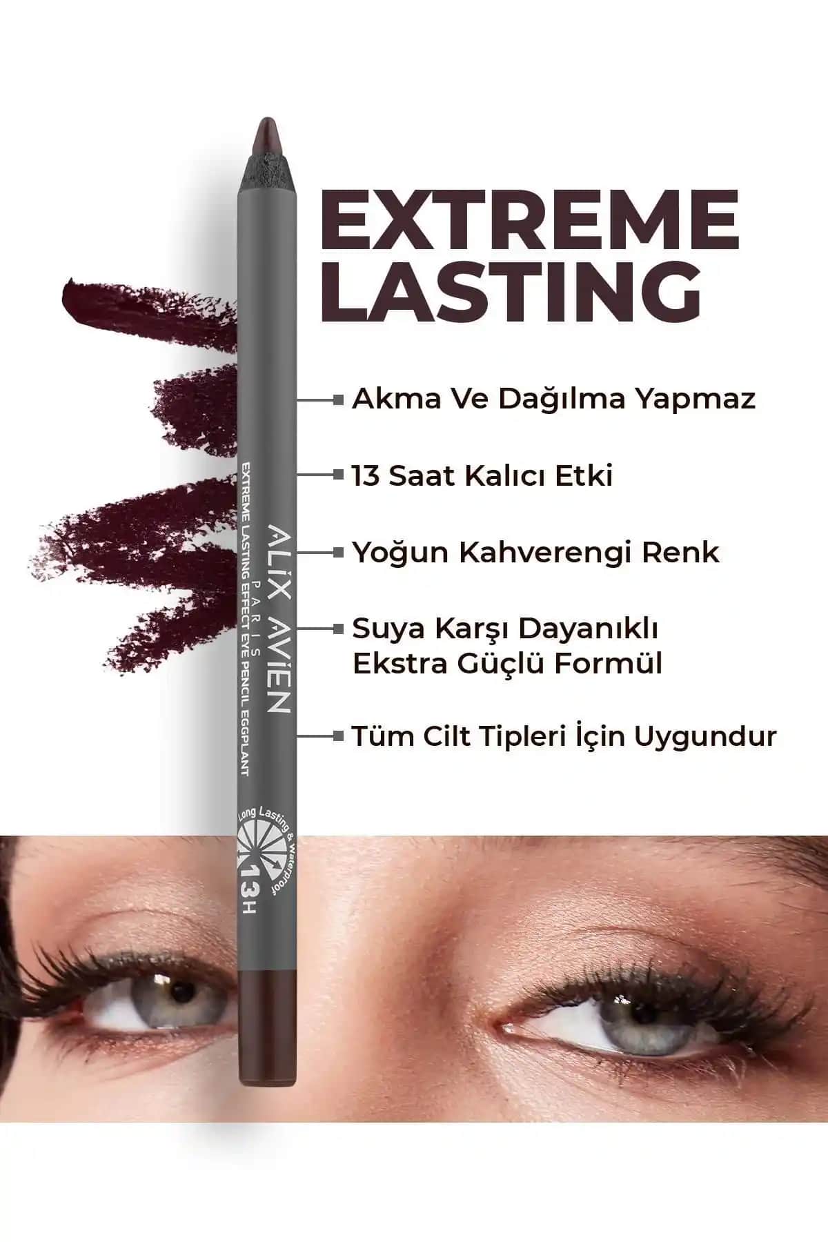 Alix Avien Uzun Süre Kalıcı Suya Dayanıklı Kahverengi Göz Kalemi Ürünü Özellikleri ve Kullanım Tavsiyeleri