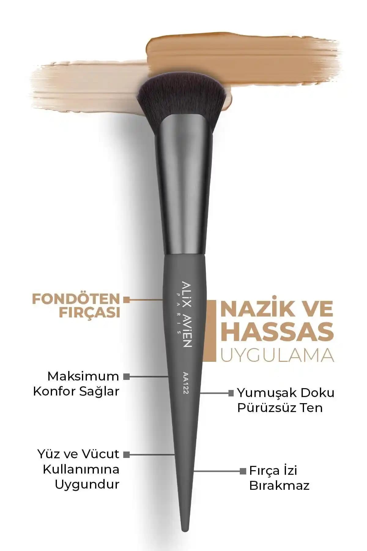 Alix Avien ve Nascita Bronzy Glow Fondöten Fırçaları Karşılaştırması ve Seçim Rehberi