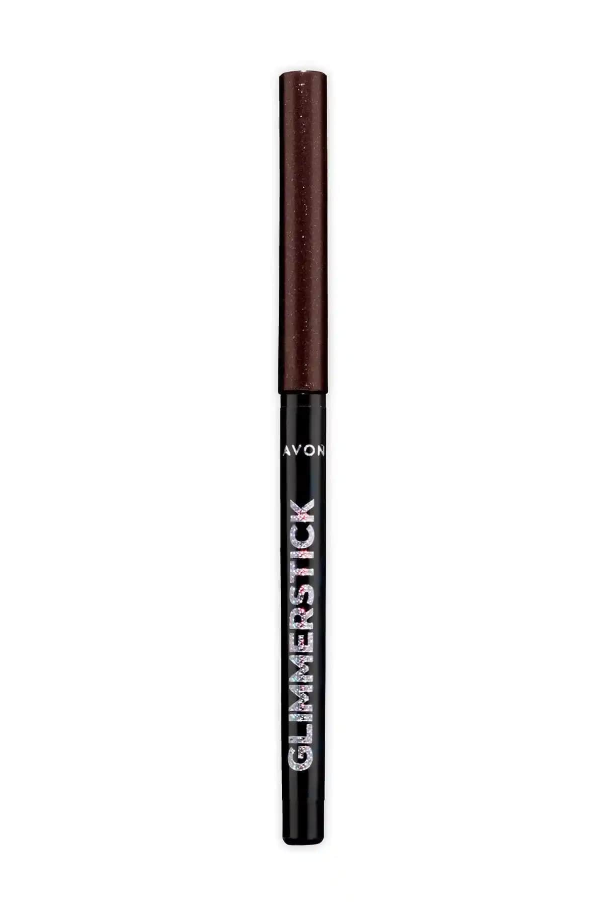 Avon Glimmerstick Asansörlü Pırıltılı Göz Kalemi - Siyah Bioux, Uzun Süre Dayanıklı ve Pratik Kullanım