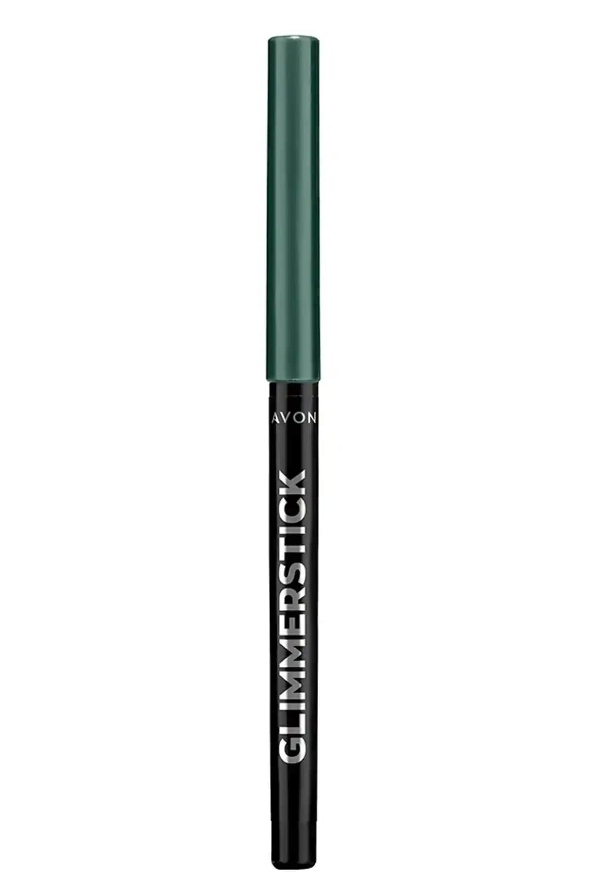 Avon Glimmersticks Asansörlü Göz Kalemi Wild Malachite: Kalıcı ve Suya Dayanıklı Yeşil Göz Kalemi