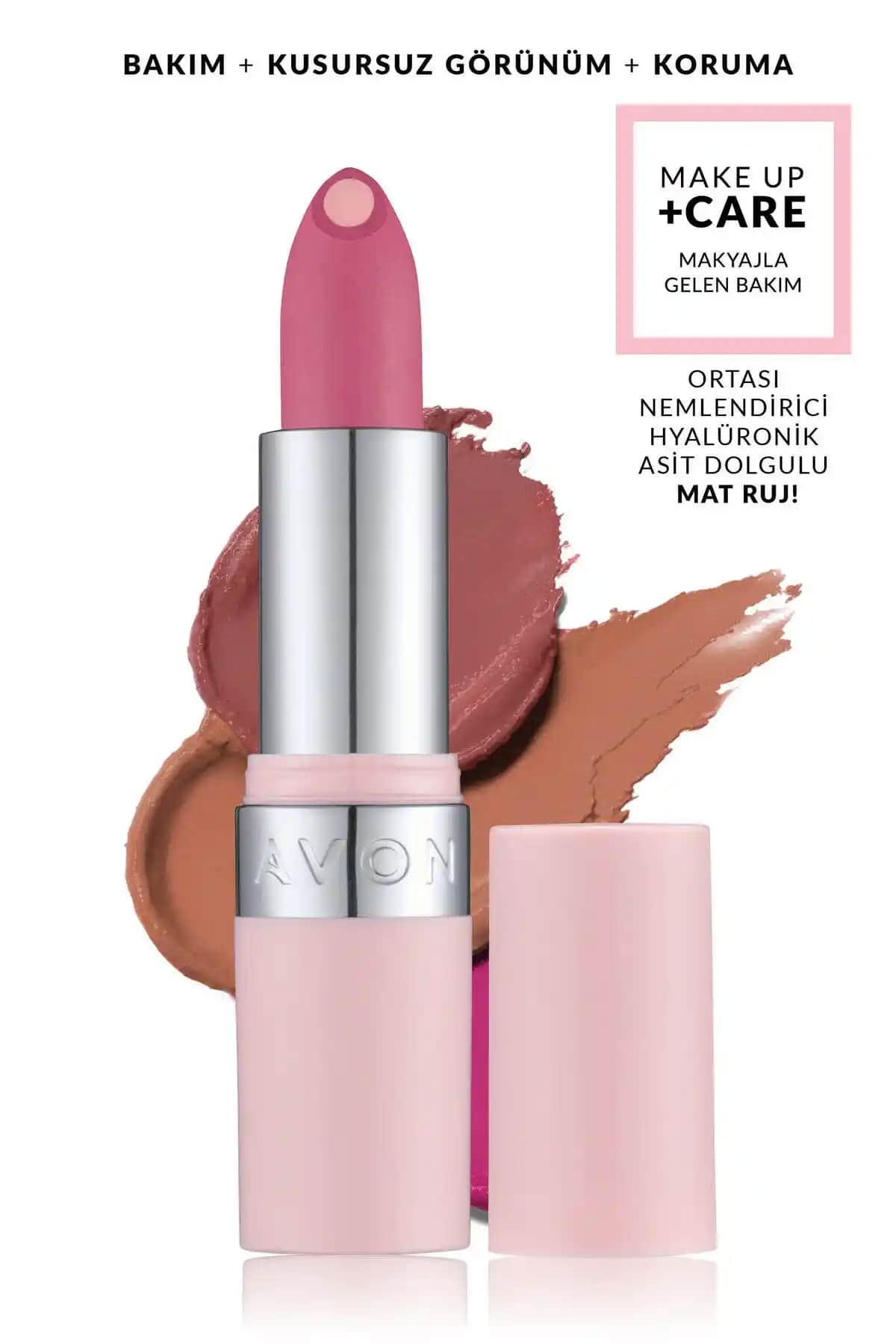 Avon Hydramatic Mat Ruj ve Ultra Kremsi Ruj Karşılaştırması
