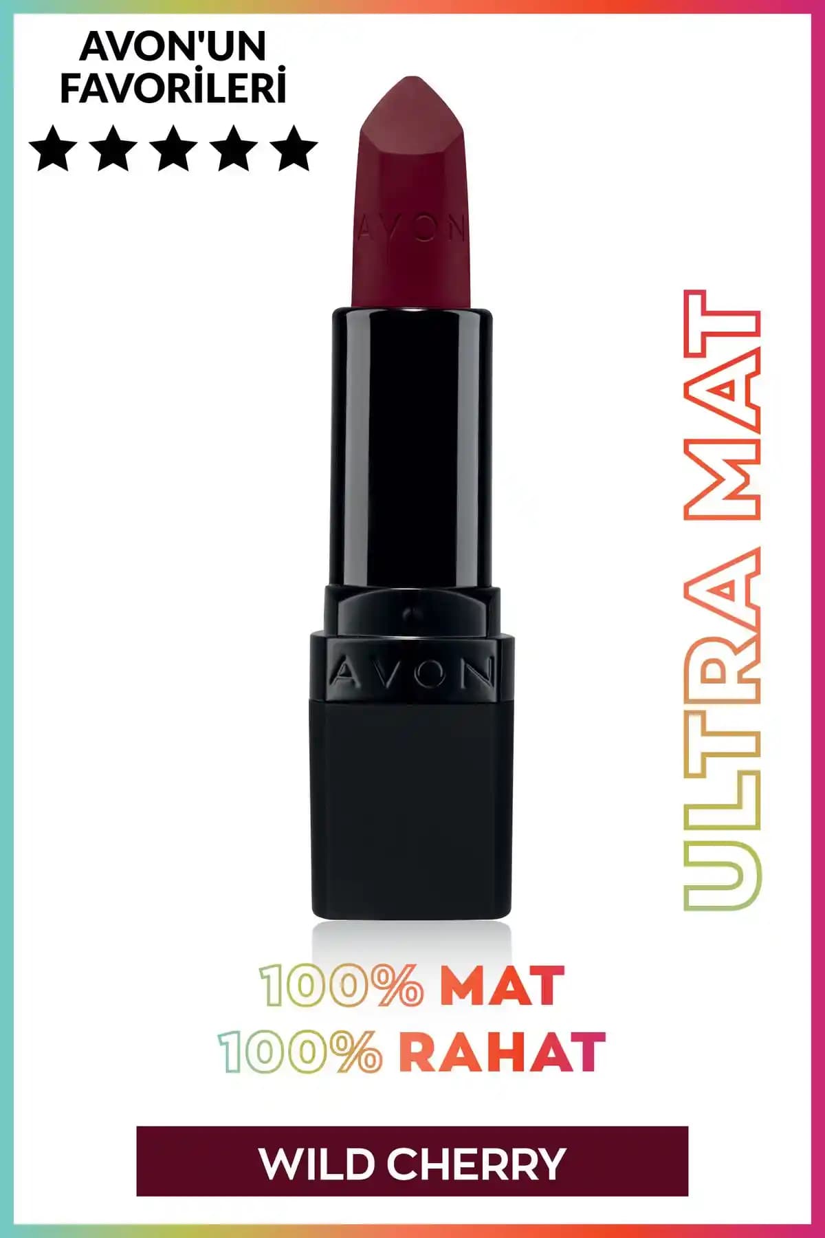 Avon Ultra Mat Ruj Wild Cherry: Kalıcı ve Modern Dudak Makyajı İçin Ideal Seçenek
