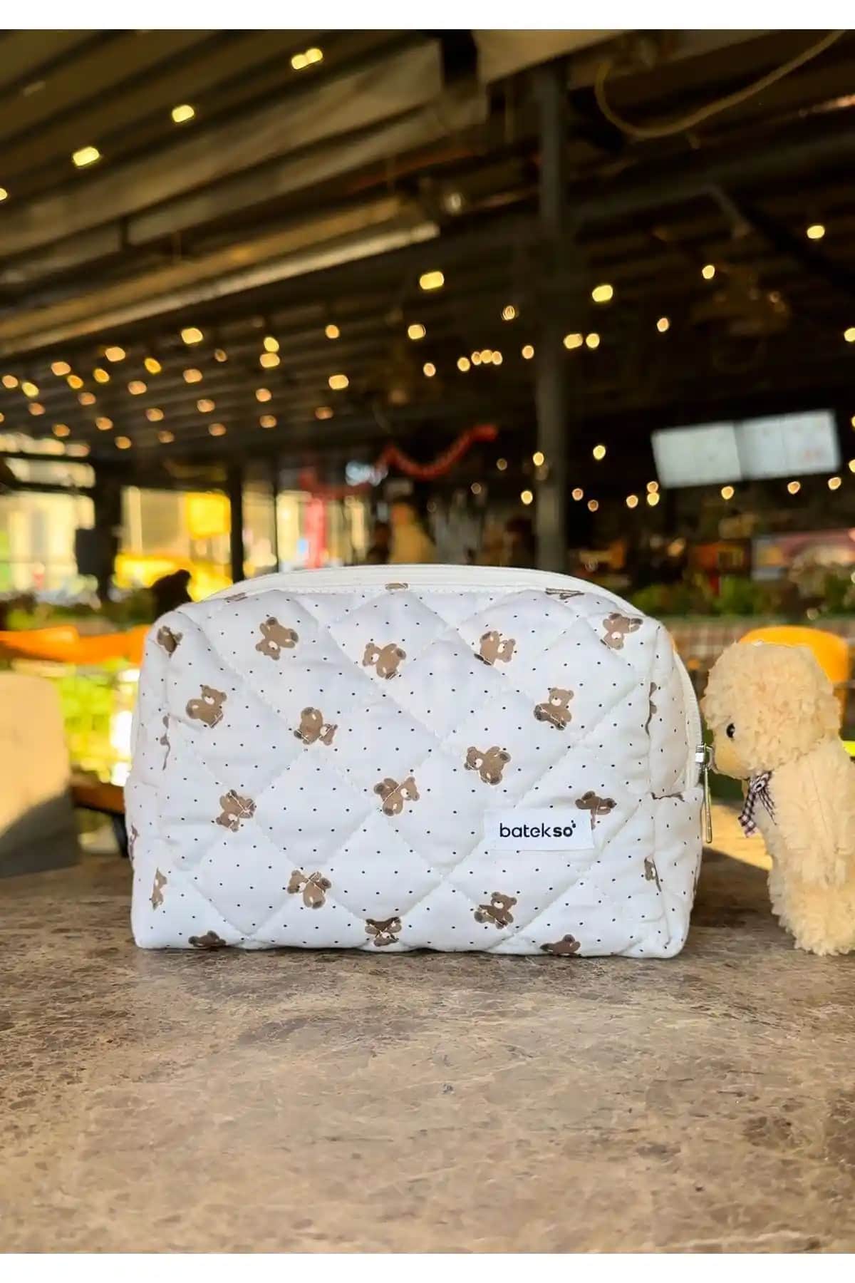 Batekso Mini Ayıcık ve Kiraz Desenli Makyaj Çantaları Karşılaştırması