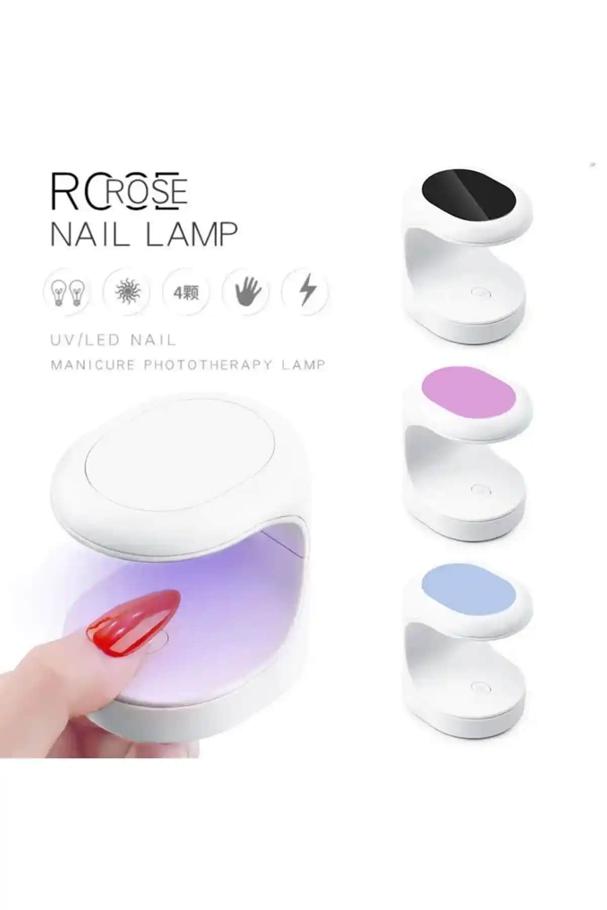 Canderel Mini LED Tırnak Kurutma Lambası: Pratik ve Hızlı Tırnak Kurutma Çözümü