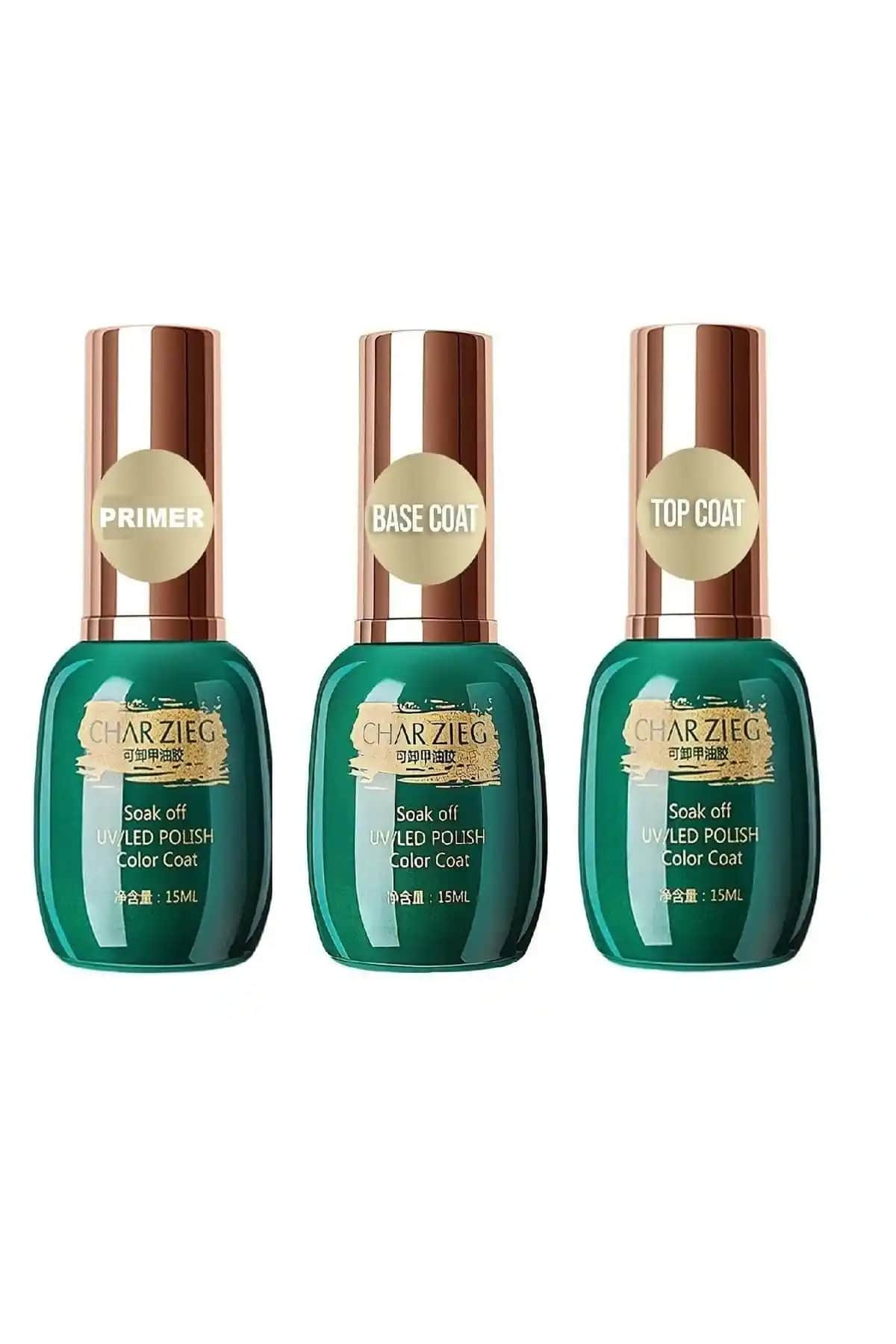 Charzieg Kalıcı Oje Seti ve Top Coat Ürünlerinin Karşılaştırması