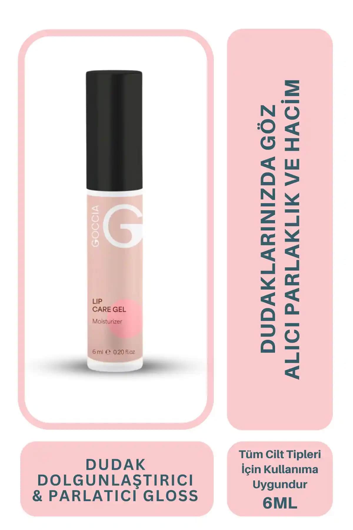 CNR Goccia Dudak Dolgunlaştırıcı ve Parlatıcı Gloss 6ml ile doğal ve hacimli dudaklara ulaşın