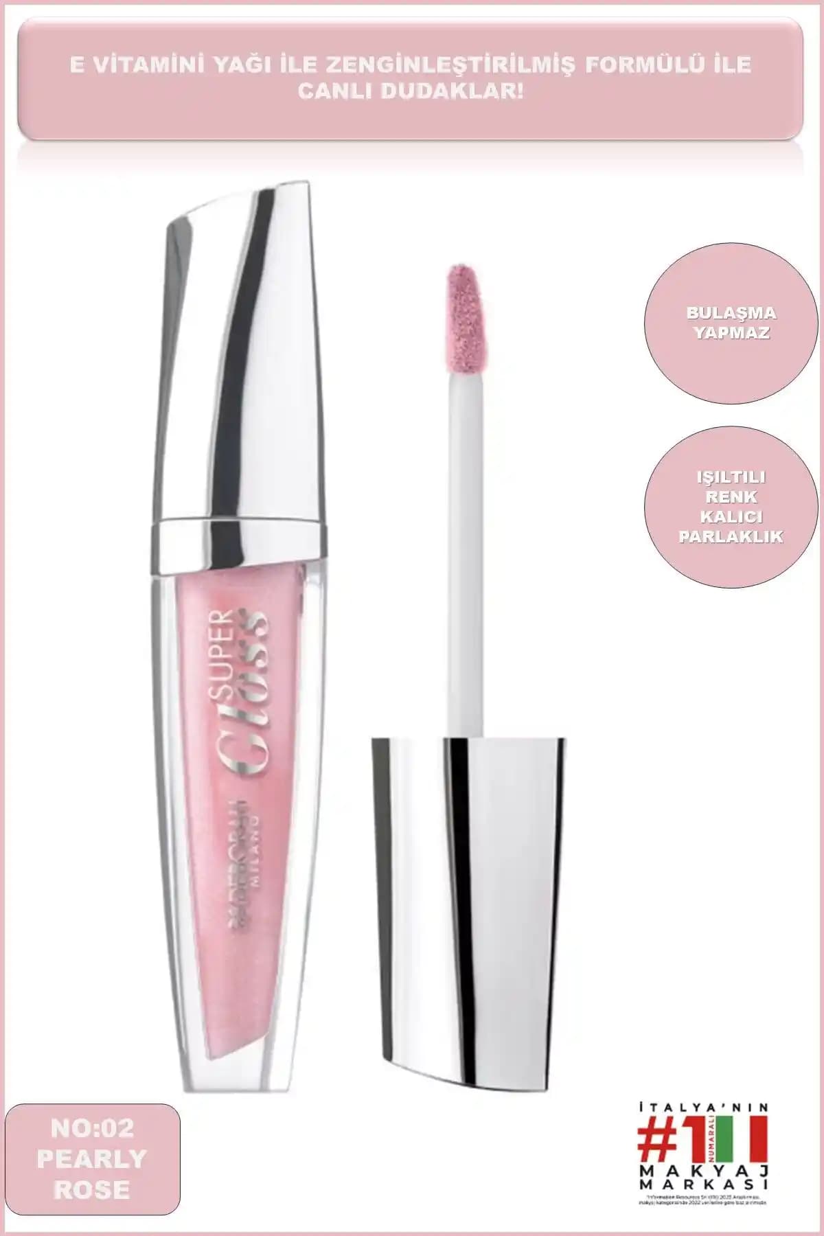 Deborah Milano Pearly Rose ve Maybelline Lifter Gloss Dudak Parlatıcılarının Karşılaştırması