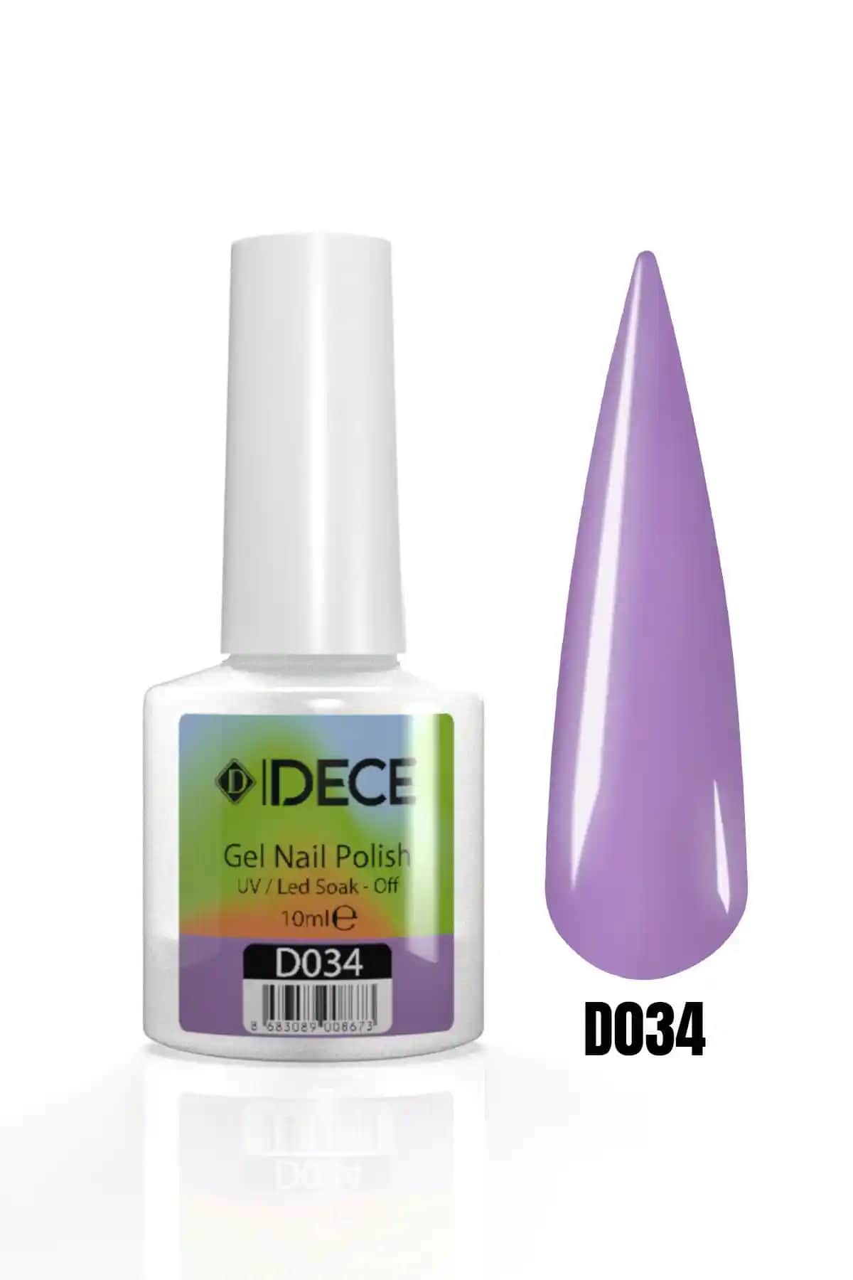 Dece Kalıcı Oje UV LED Teknolojisiyle Uzun Süre Dayanan Mor Renkli Oje