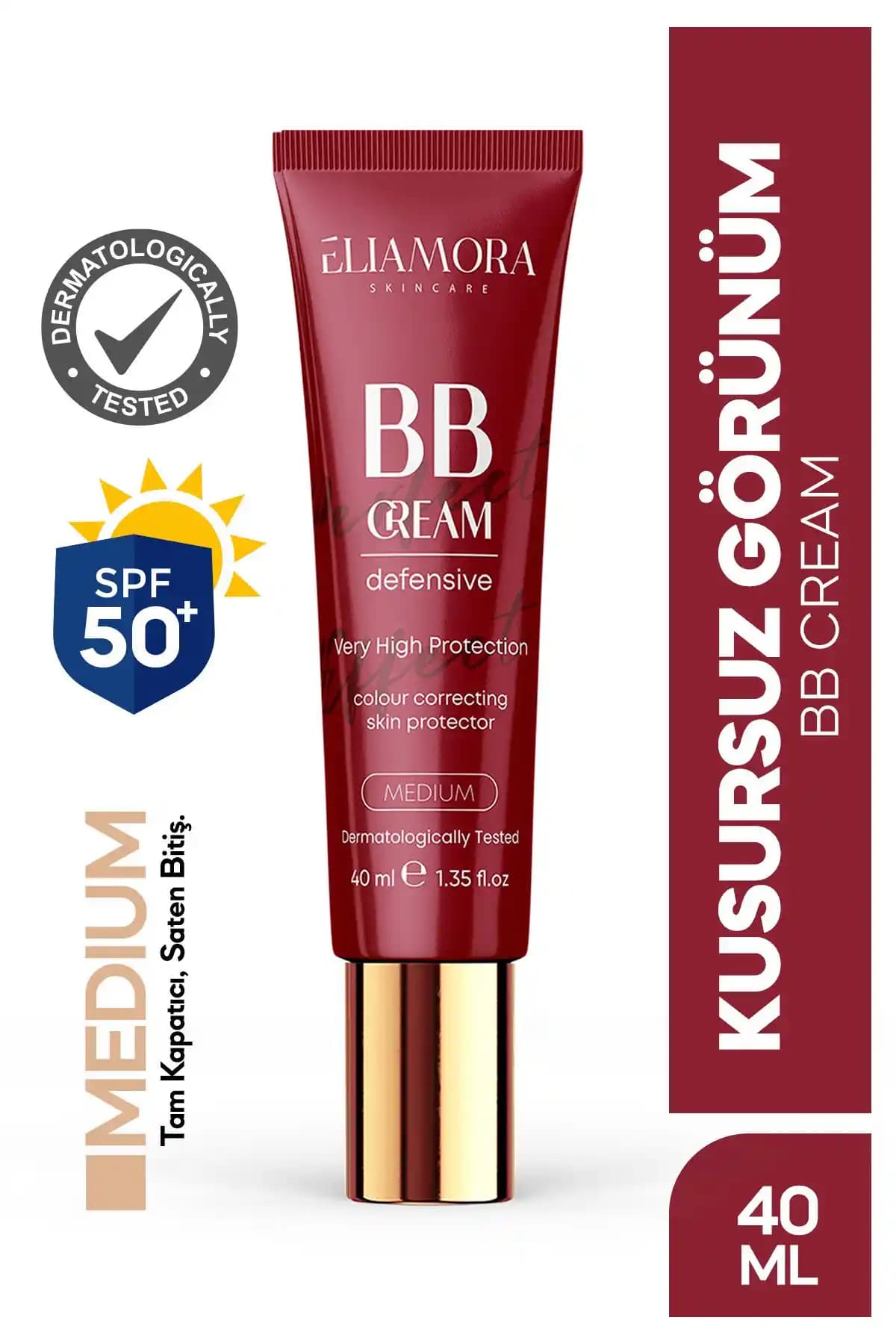 Eliamora BB Krem +50 SPF ile Günlük Cilt Bakımı ve Yüksek Koruma Sağlayan Ürün