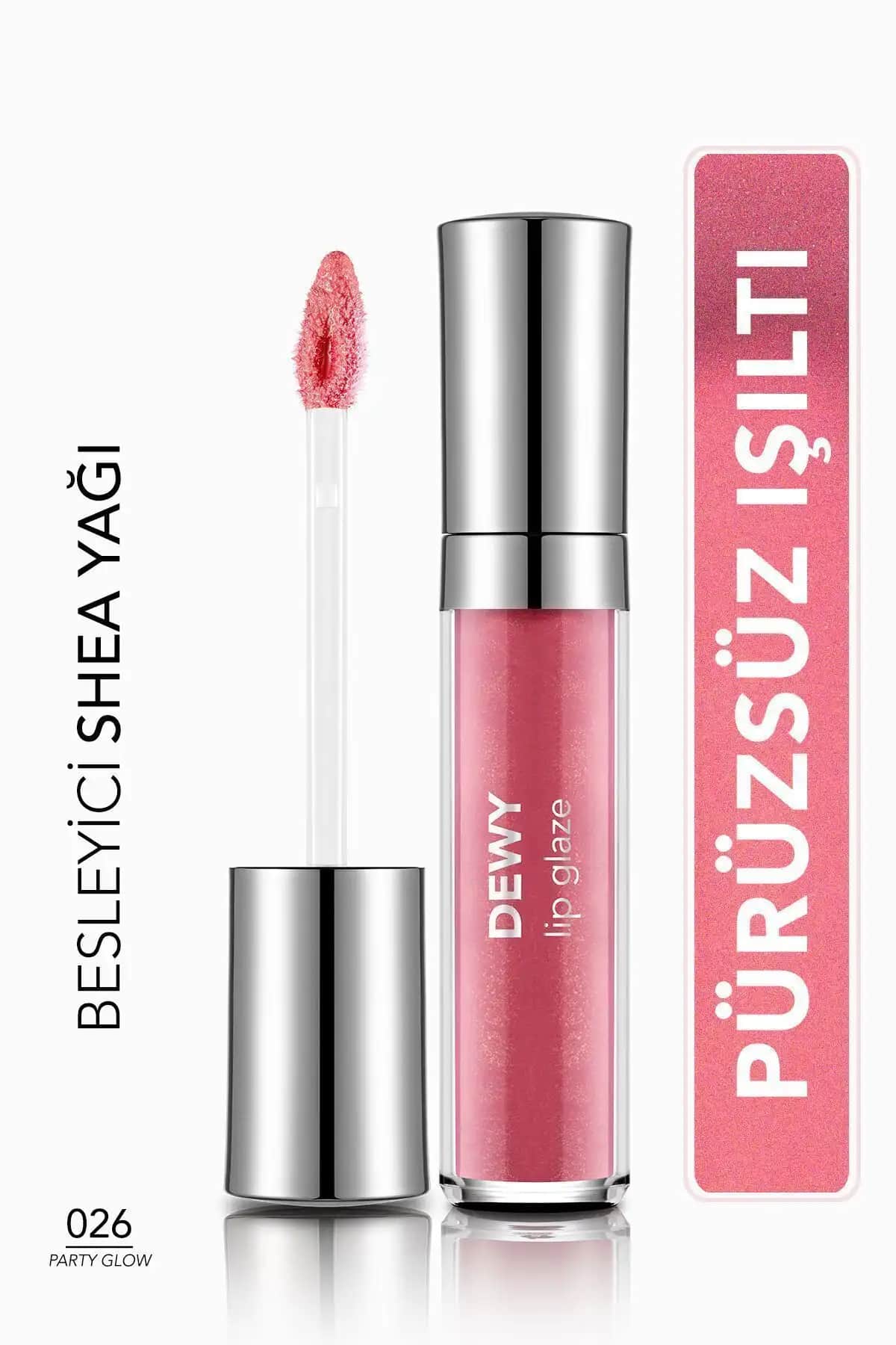 Flormar Dewy Lip Glaze 026 Party Glow ve 027 Perfect Moments Karşılaştırması