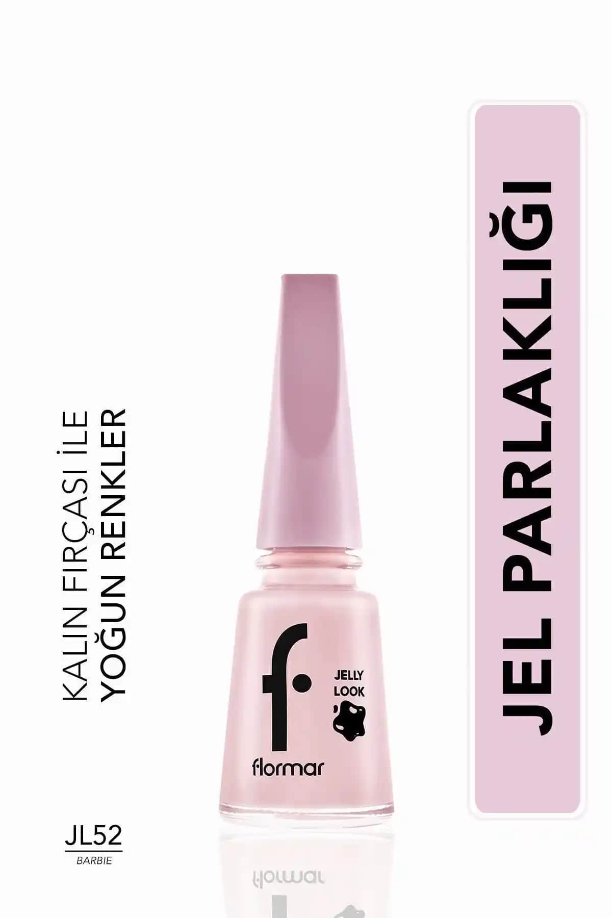 Flormar Jel Görünümlü Parlak Oje Karşılaştırması: JL52 Barbie ve JL53 Drained Rose Özellikleri