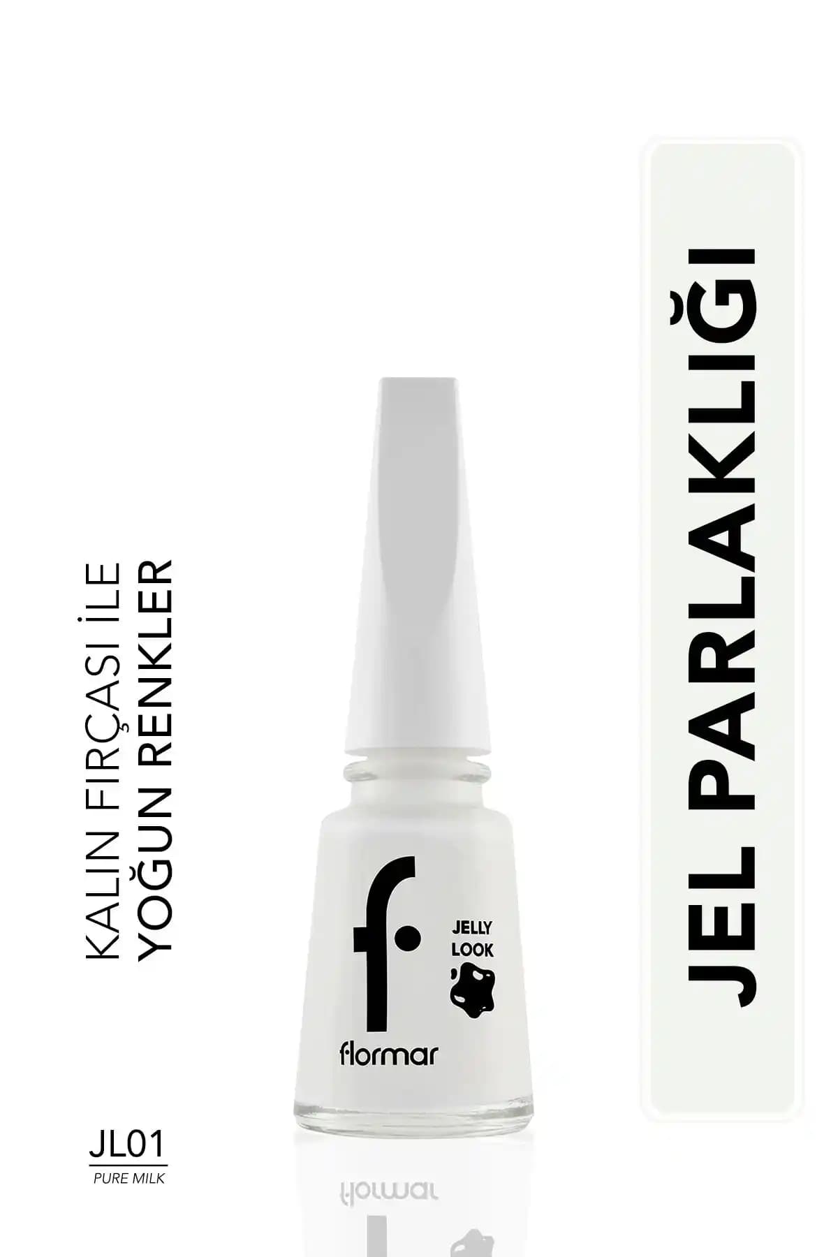 Flormar Jelly Look JL01 Pure Milk: Zarif ve Dayanıklı Süt Rengi Oje Seçeneği