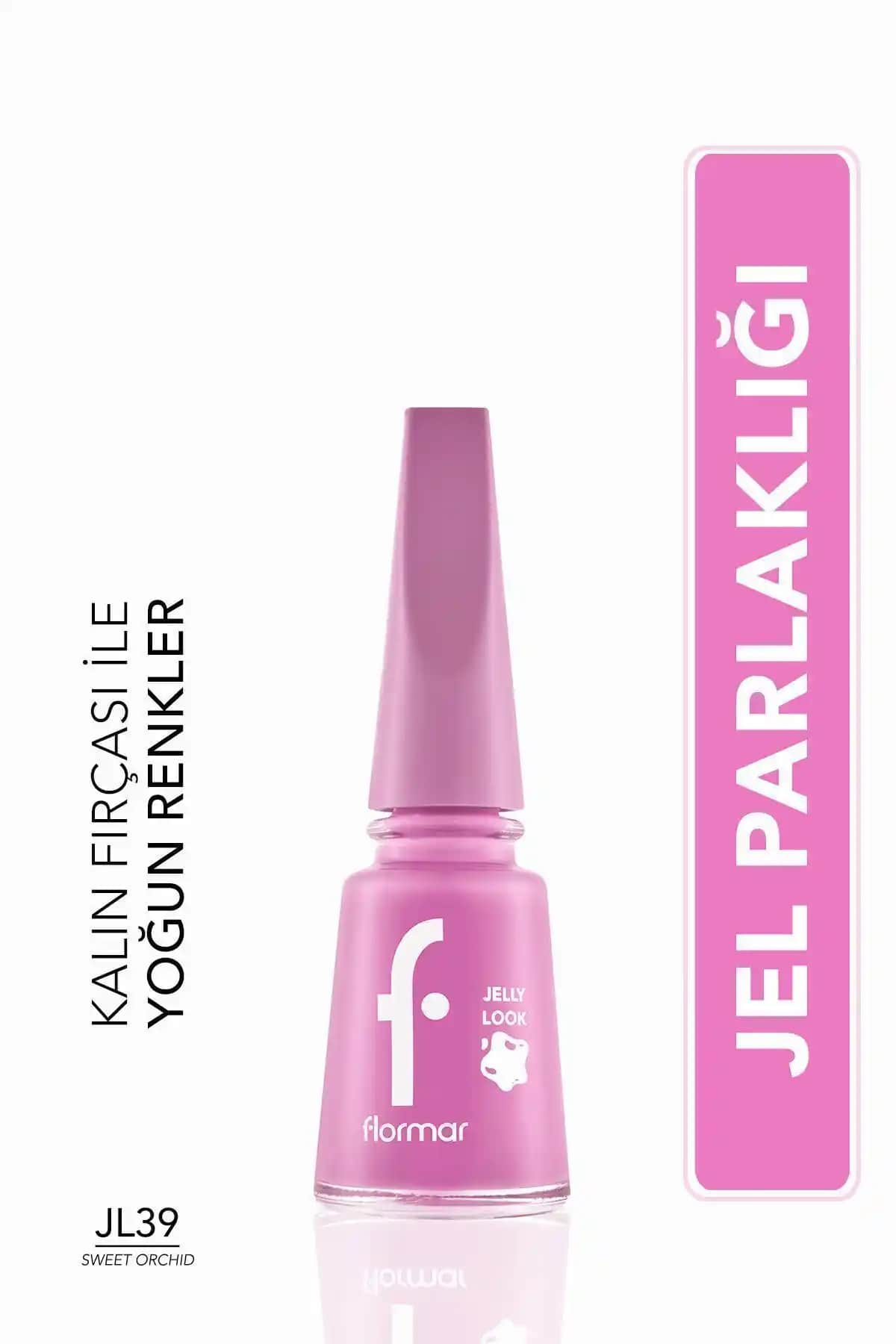 Flormar Jelly Look Oje Sweet Orchid: Parlak ve Zarif Tırnaklar İçin Uygun Çözüm