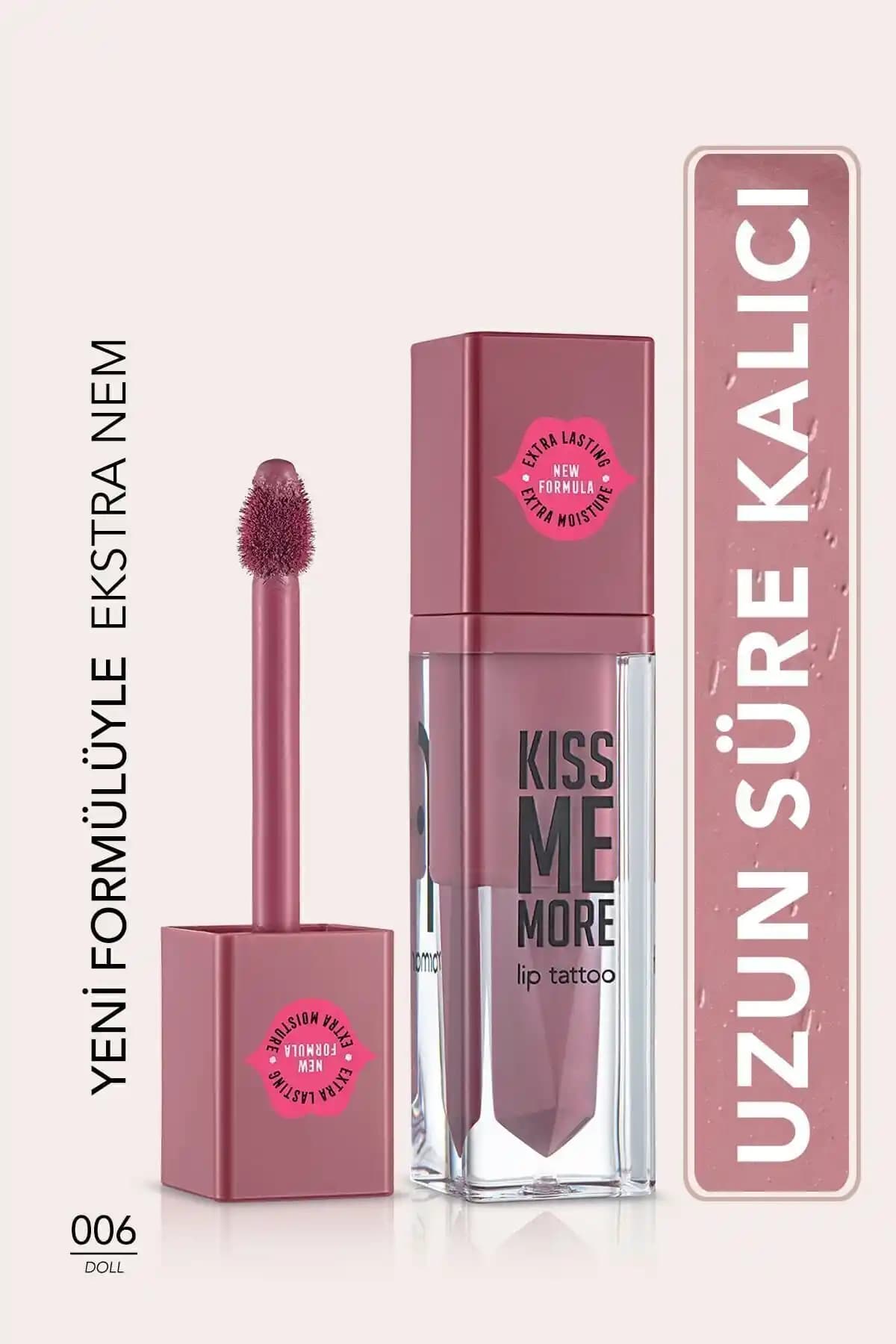 Flormar Kiss Me More Lip Tattoo Mat Ruj: Uzun Süre Kalıcı ve Çeşitli Renk Seçenekleri