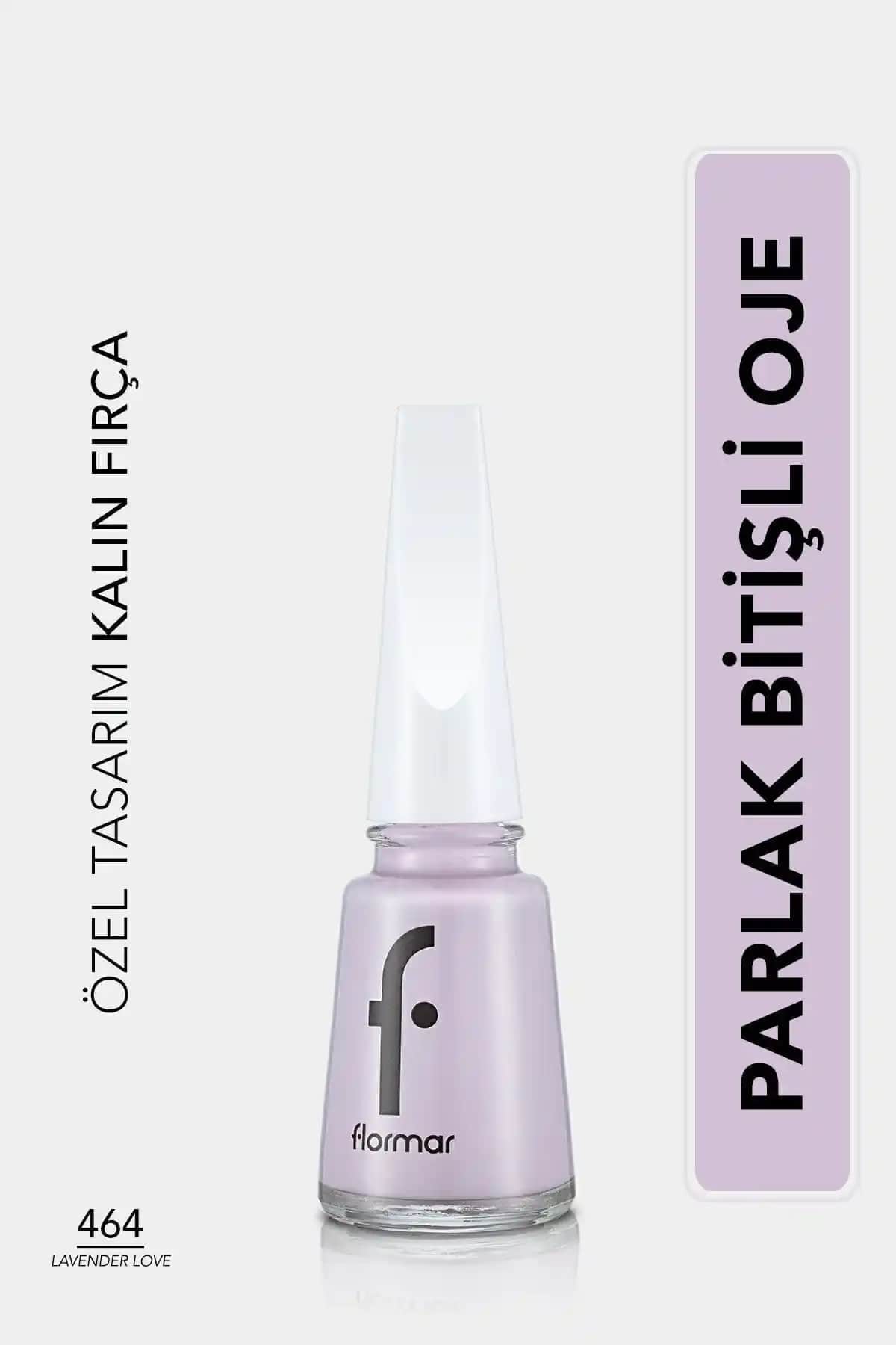 Flormar Lavender Love Parlak ve Yüksek Pigmentli Oje: Zarif Pastel Tonda Şıklık
