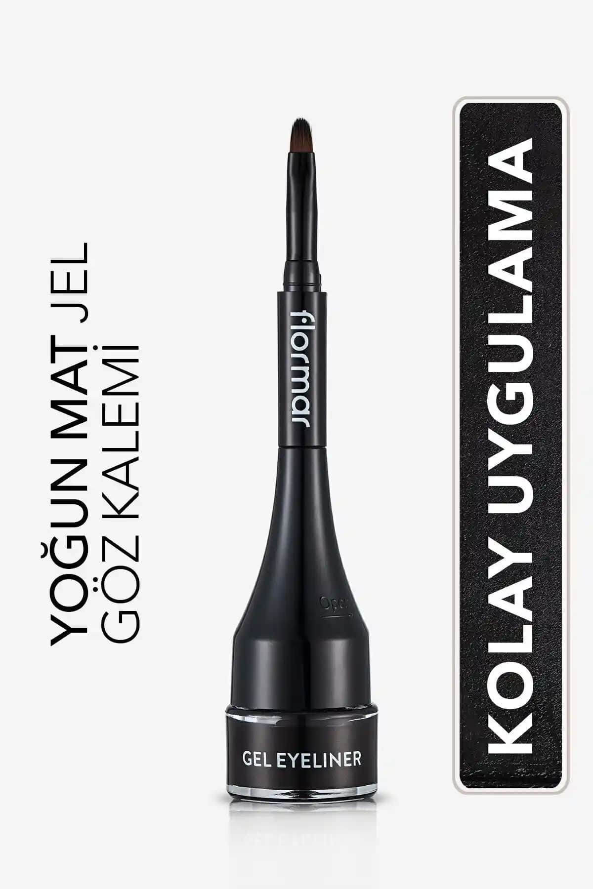 Flormar Mat Jel Eyeliner Karşılaştırması Siyah ve Yeşil Renk Seçenekleri ve Özellikleri
