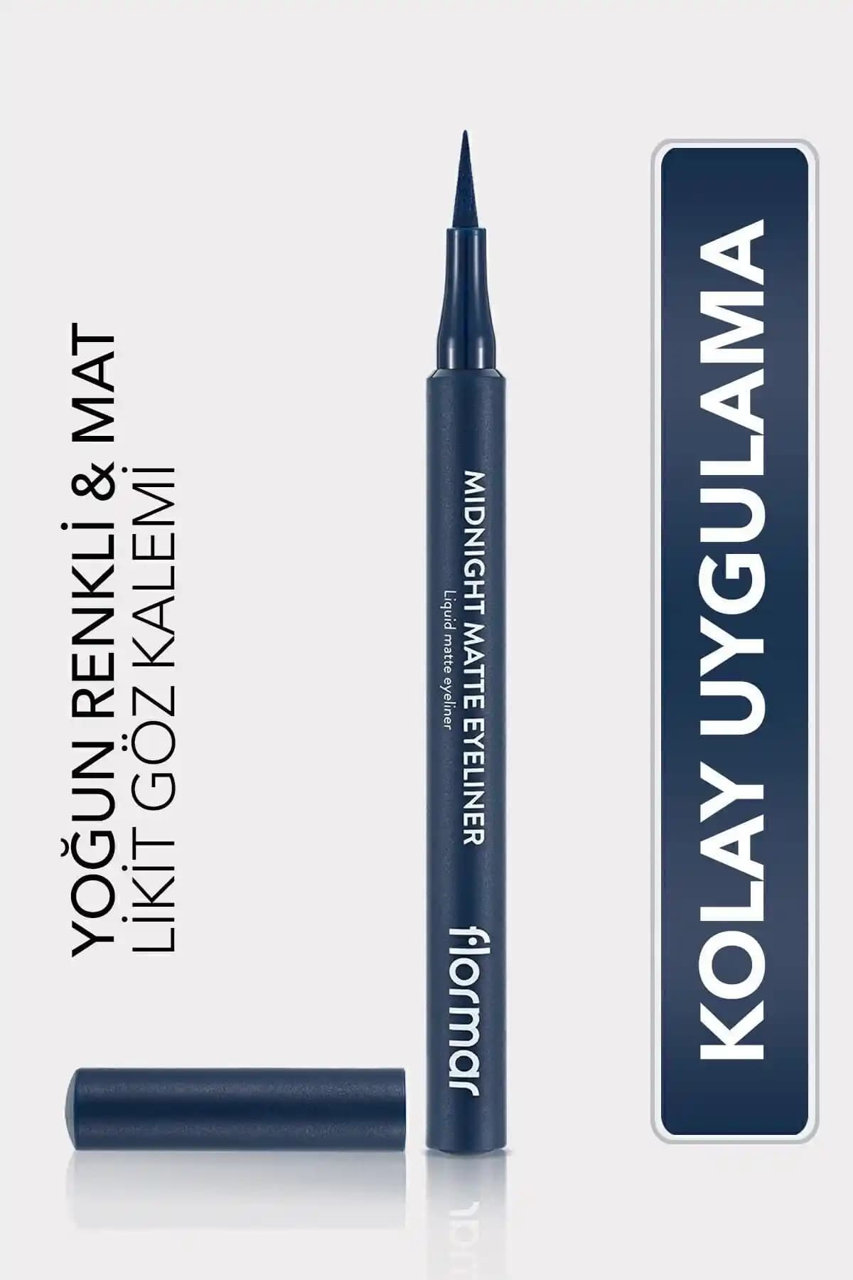Flormar Mat Likit Kalem ve KIKO Milano EyeliNer Karşılaştırması