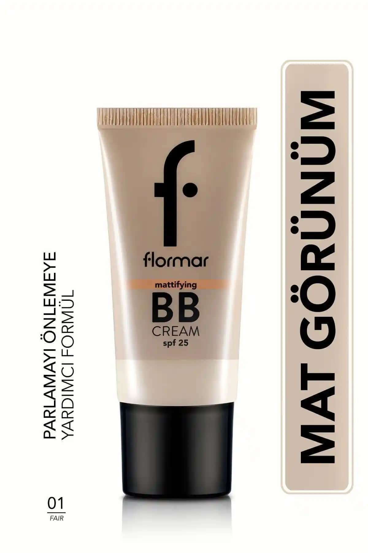 Flormar Matlaştırıcı BB Krem 01 Açık Ten - Günlük ve Doğal Makyaj İçin Uygun
