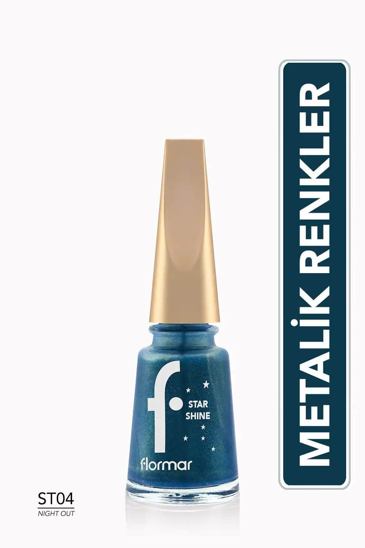 Flormar Metalik Parlak Oje Star Shine Nail Enamel ile Şıklık ve Dayanıklılık Artırın