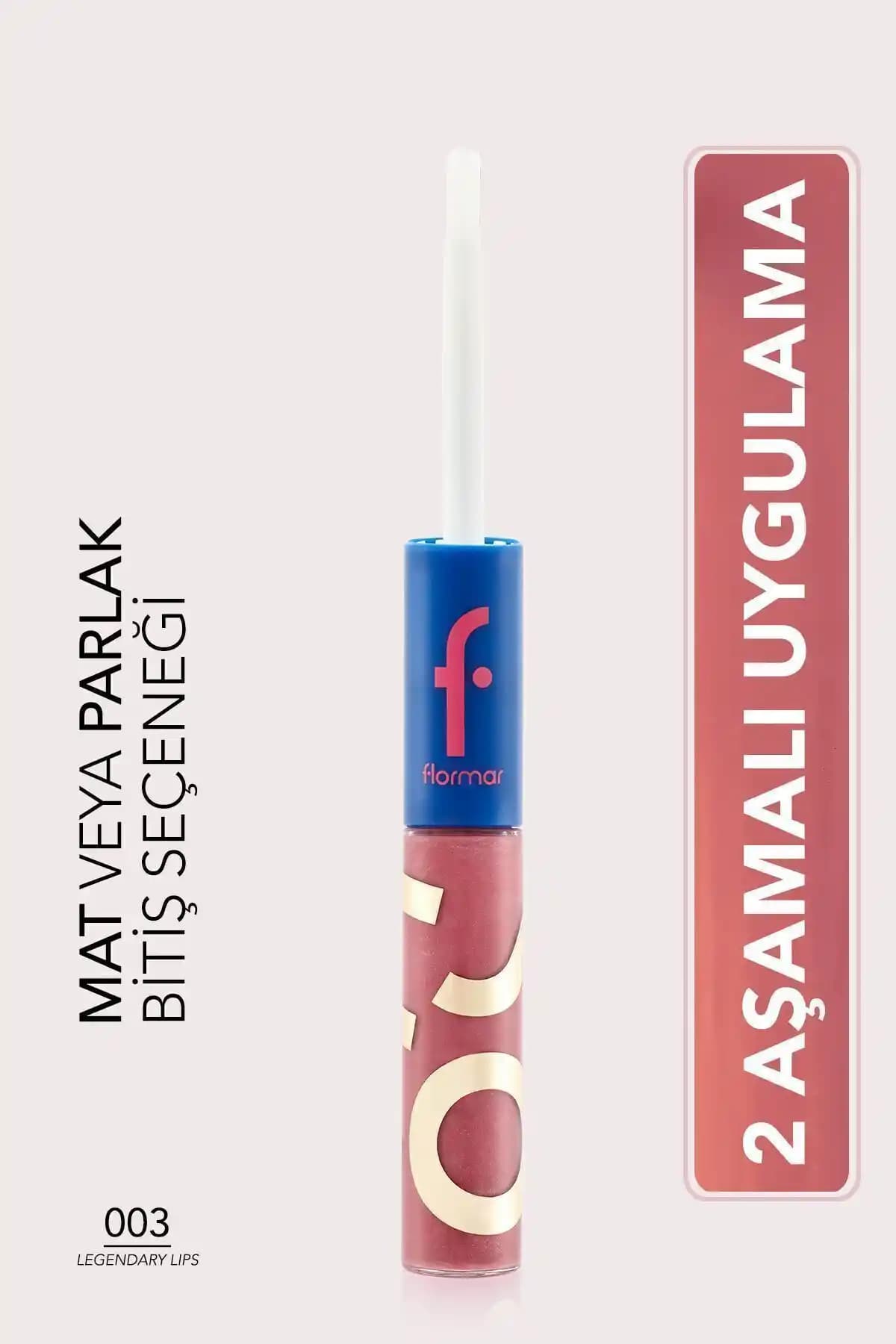 Flormar Parlatıcılı Mat Likit Ruj - Çok Yönlü Dudak Makyajı İçin İdeal Tercih