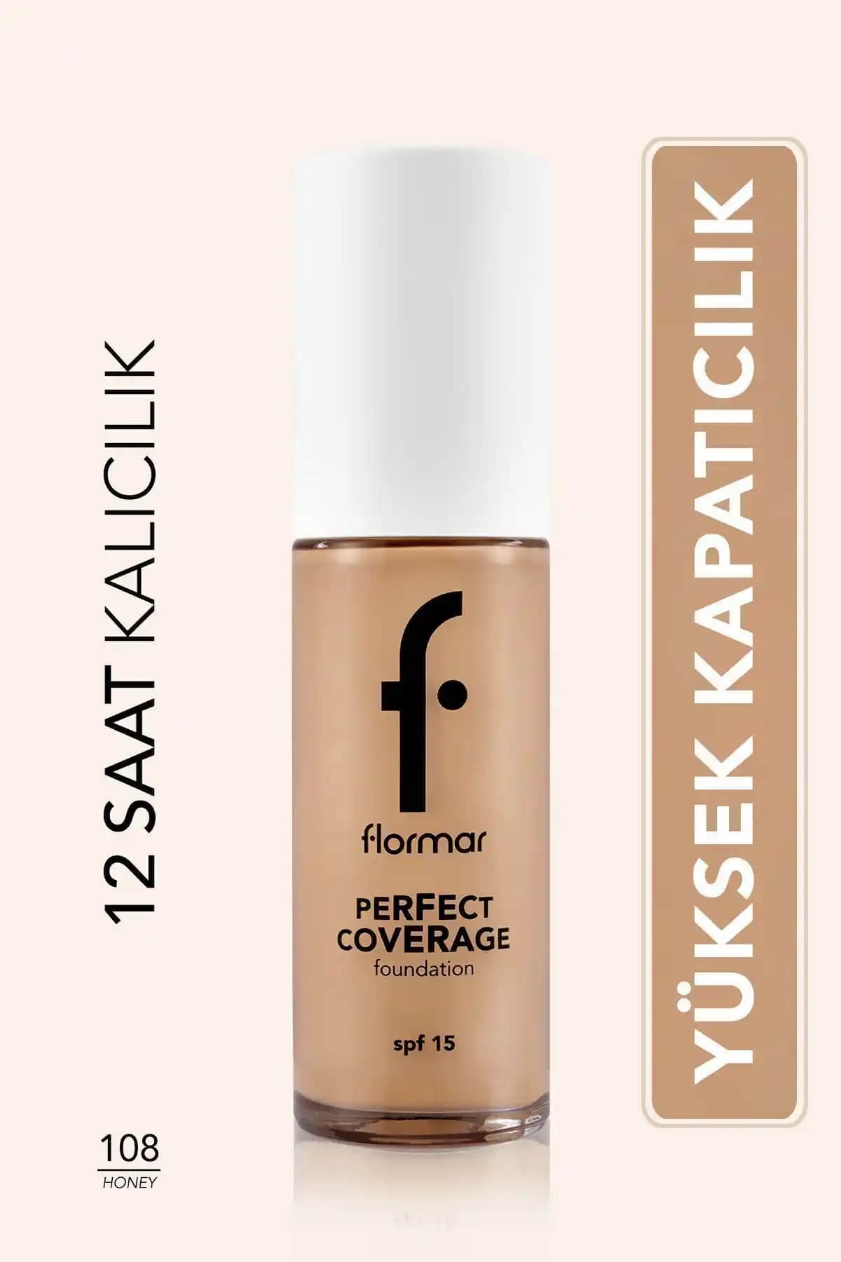 Flormar Perfect Coverage Yoğun Kapatıcı Su Bazlı Fondöten: Doğal ve Kalıcı Makyaj İçin Tercih
