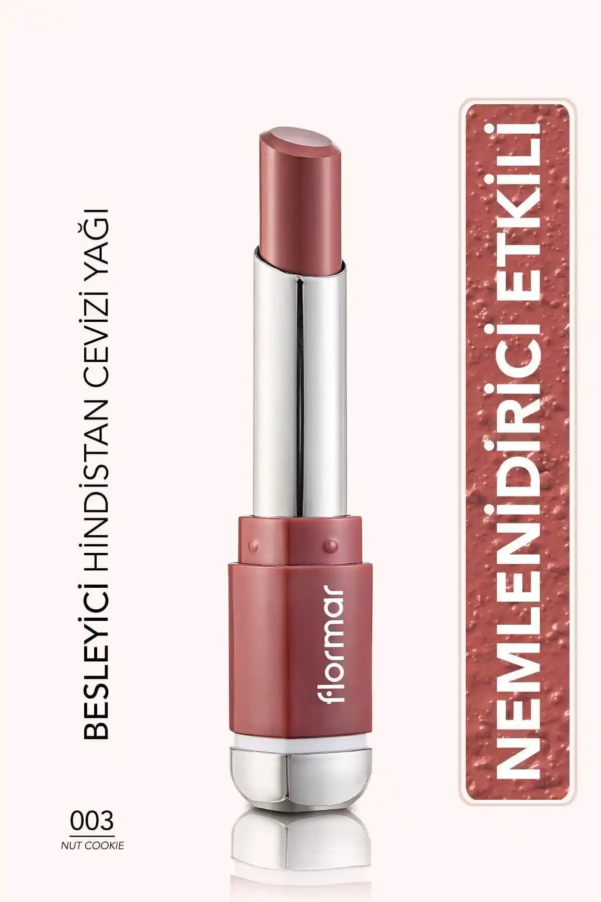 Flormar Ruj Karşılaştırması: Prime'N Lips Nut Cookie ve Saten Dokulu Stick Ruj Analizi