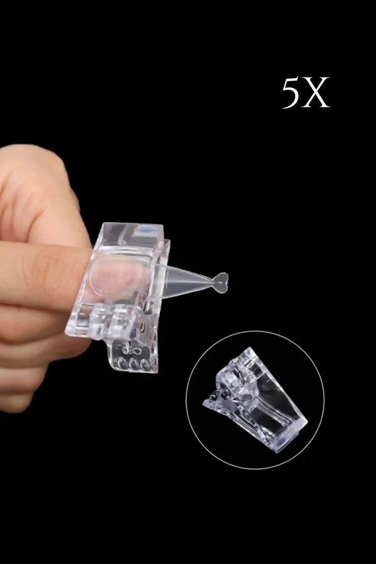 FREELADY Protez Tırnak Poly Jel Tips Mandalı Türkiye Menşei Güvenilir ve Dayanıklı