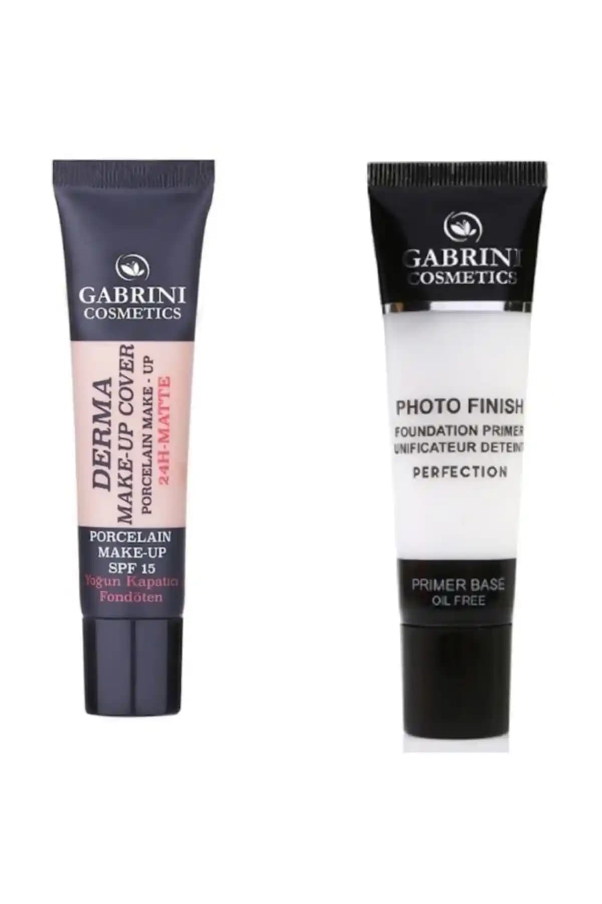 Gabrini Fondöten Derma Make-up Cover 102 Yüksek Kapatıcılık ve Dayanıklılık Sağlar