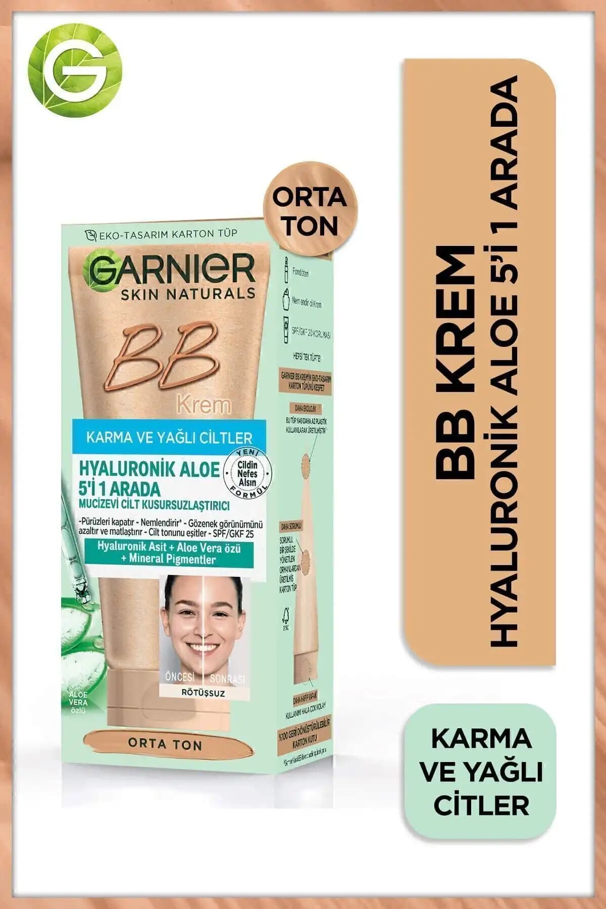 2025'te Garnier BB Krem ile Karma ve Yağlı Ciltlerde Devrim