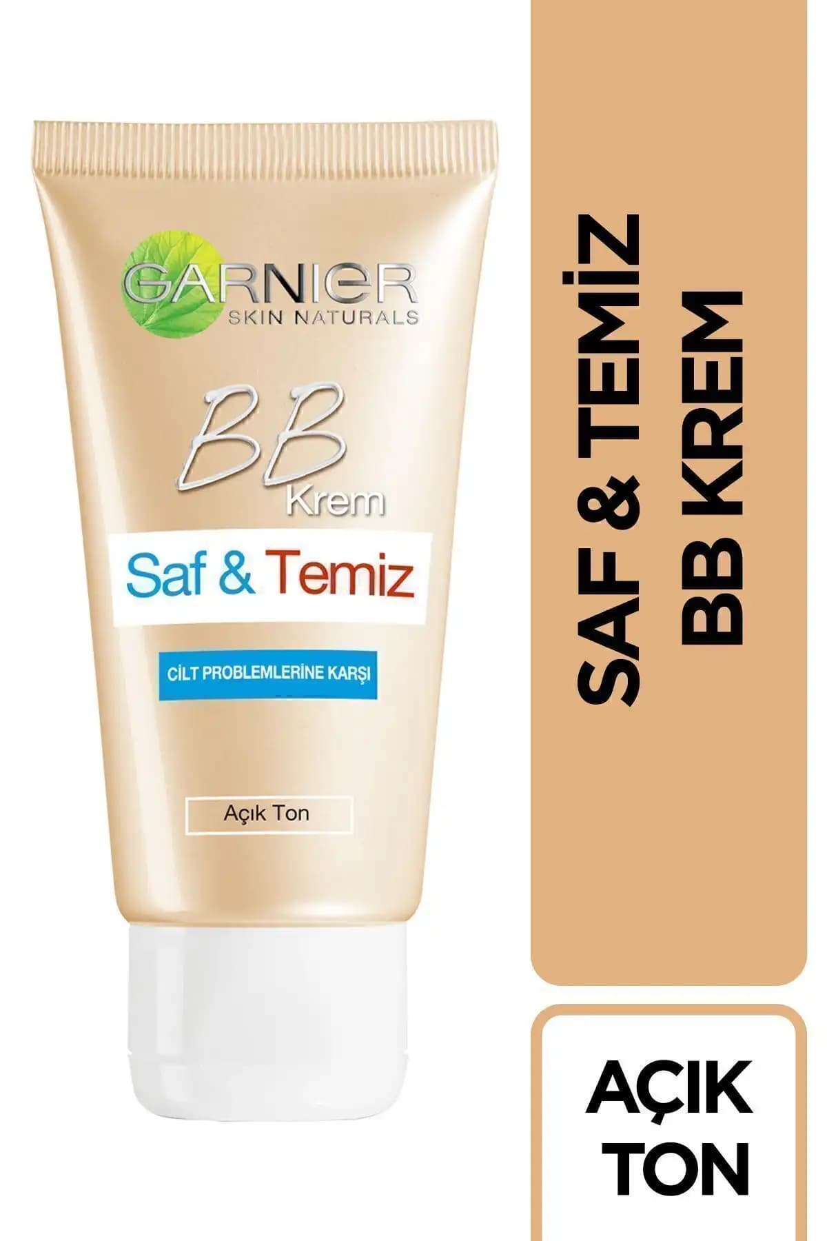 Garnier Saf & Temiz BB Krem Açık Ton SPF 15 ile doğal ve pürüzsüz cilt sağlar