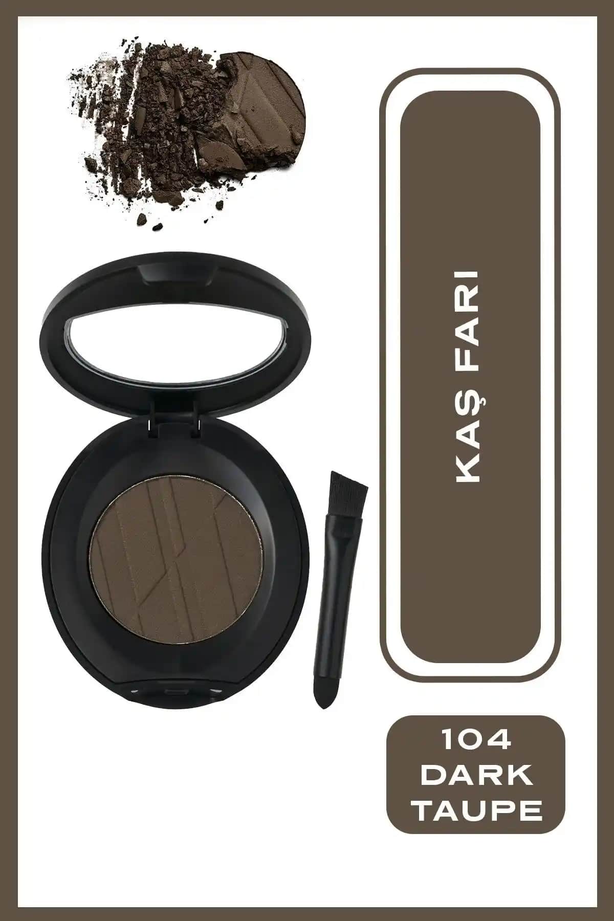 Golden Rose Dark Taupe Kaş Tozu ile Doğal ve Kalıcı Kaş Şıklığı Sağlayın