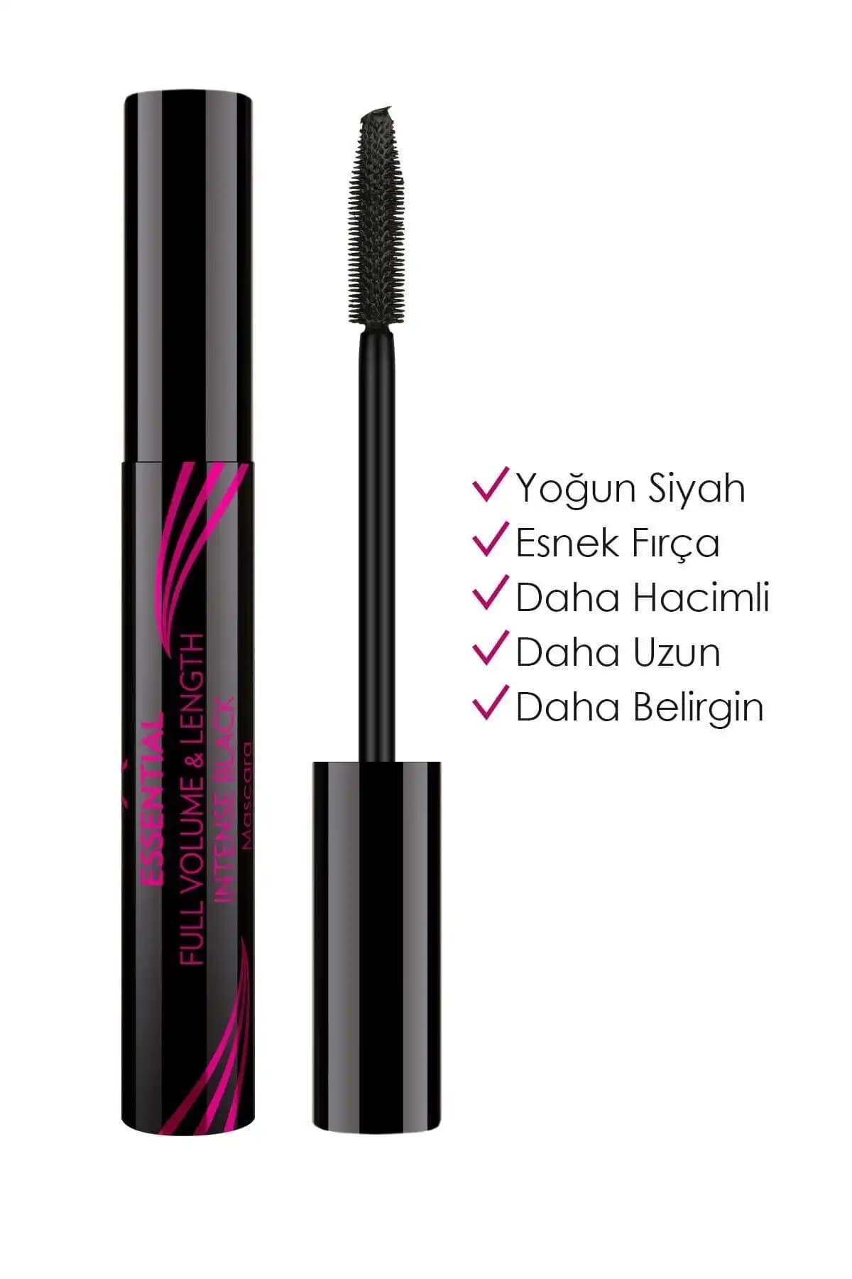 Golden Rose Essential Full Volume ve Length Maskara ile Dolgun ve Uzun Kirpikler
