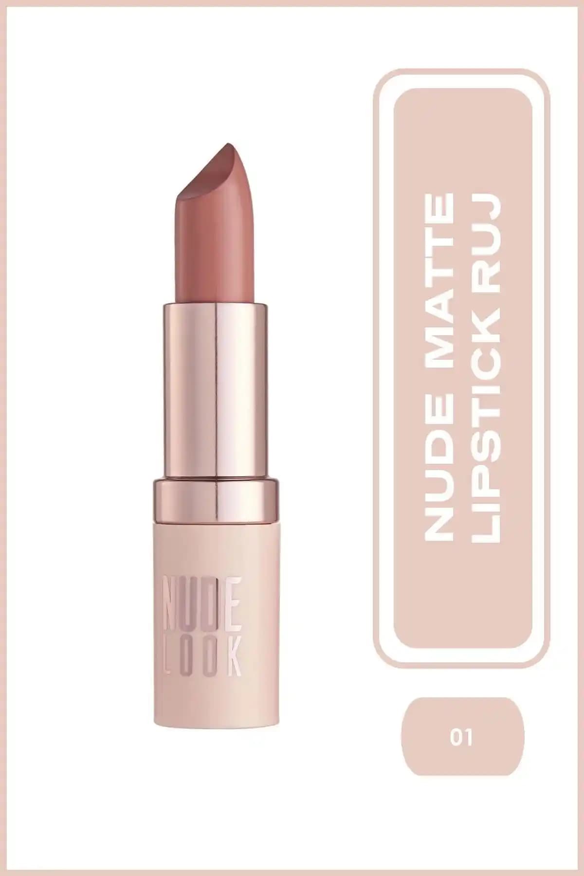 Golden Rose Nude Look Perfect Matte Ruj Karşılaştırması: Coral ve Peachy Nude Tonlar