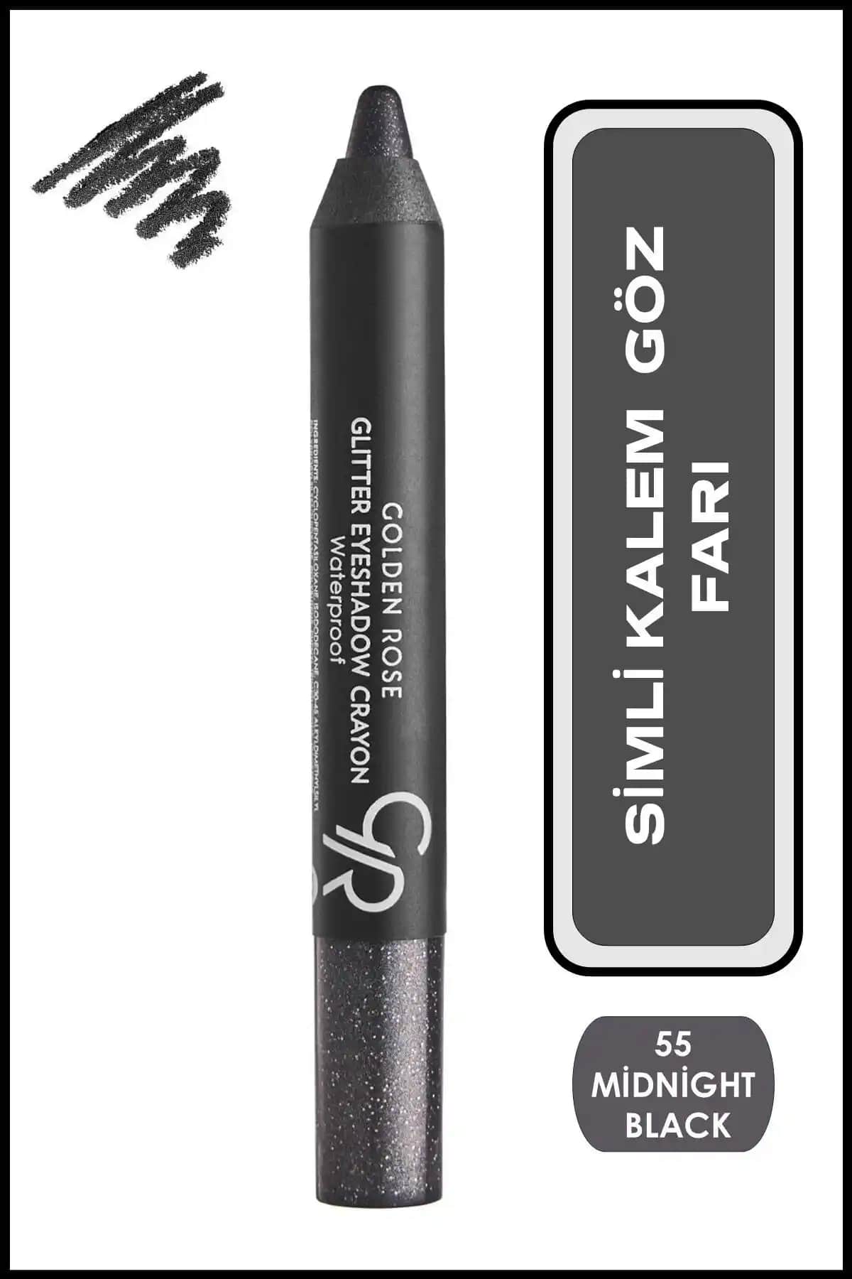 Golden Rose Simli Kalem Göz Farları Karşılaştırması: Midnight Black ve Bright Gold