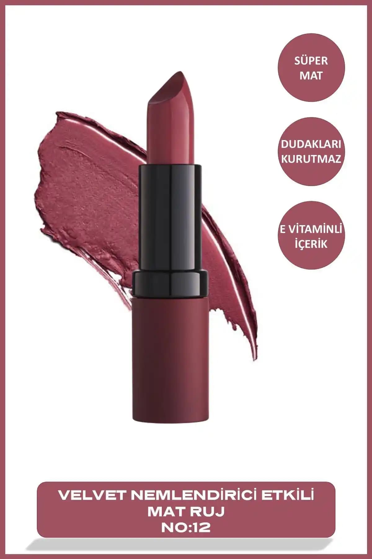 Golden Rose Velvet Matte Ruj Karşılaştırması: No 12 Rose ve No 18 Real Red Özellikleri ve Kullanıcı Yorumları