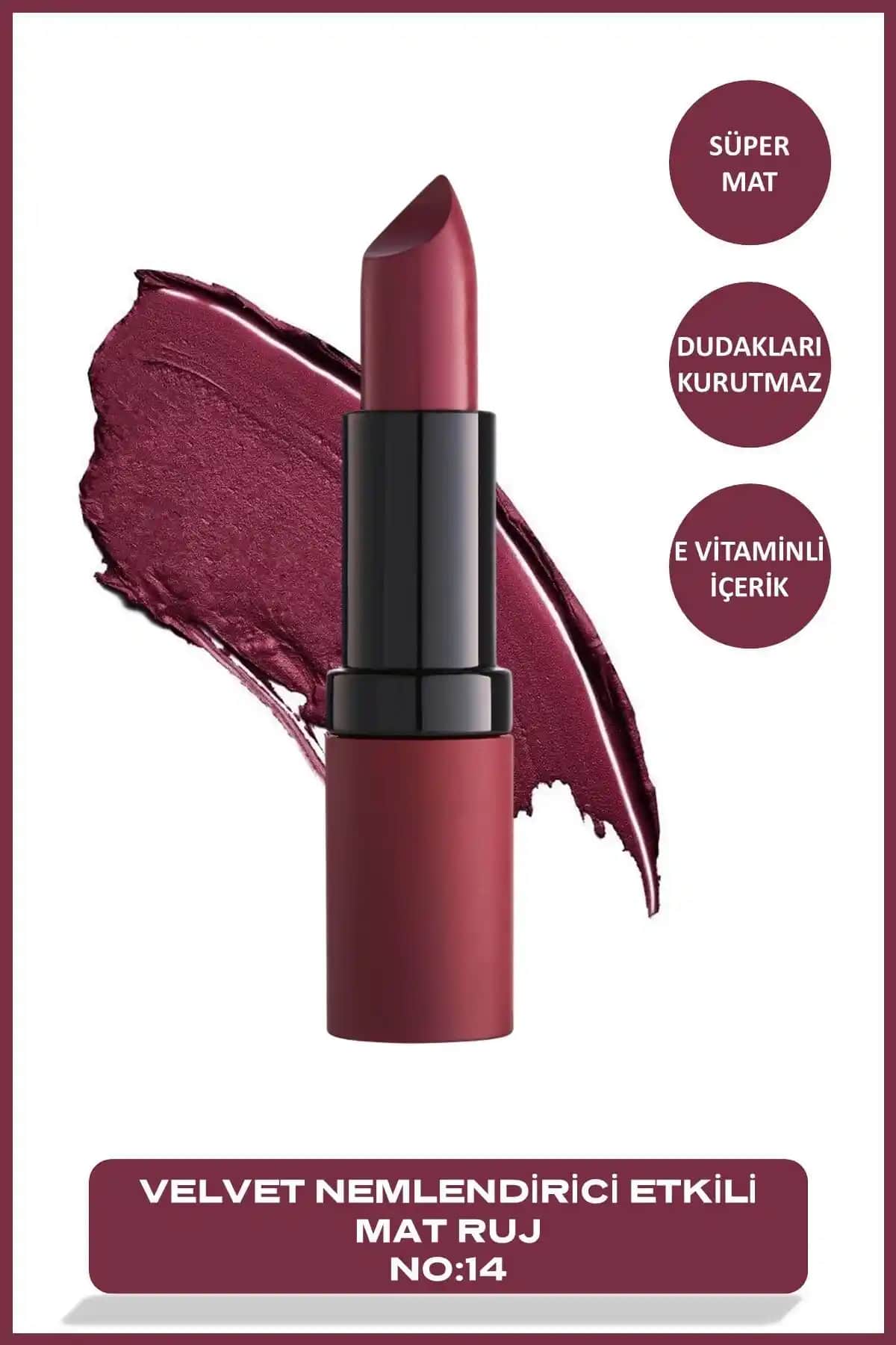 Golden Rose Velvet Matte Ruj Karşılaştırması: No:14 ve No:27 Renk ve Özellikler