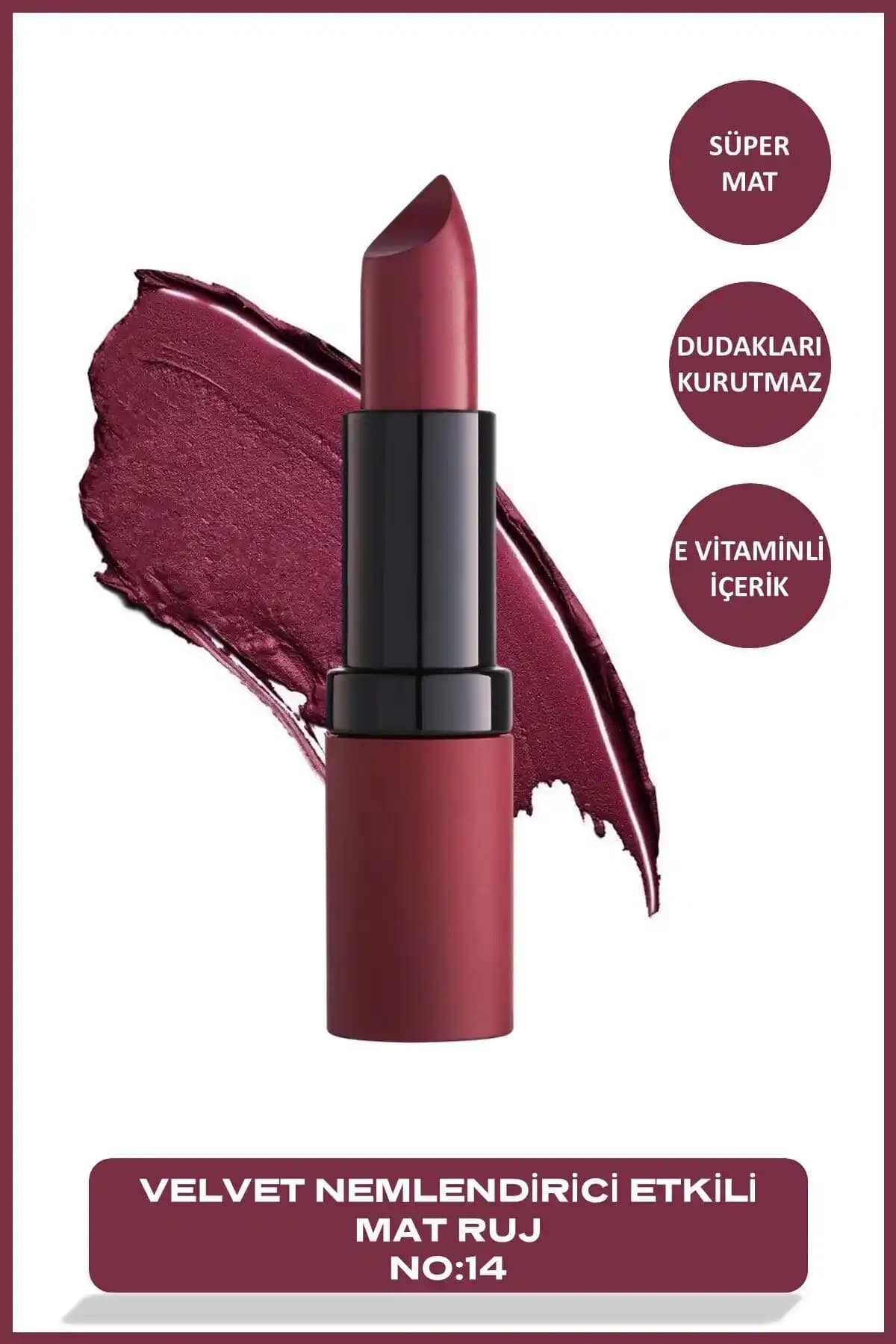Golden Rose Velvet Matte Ruj Karşılaştırması: Pembe Flambe ve Orta Kahve Tonları