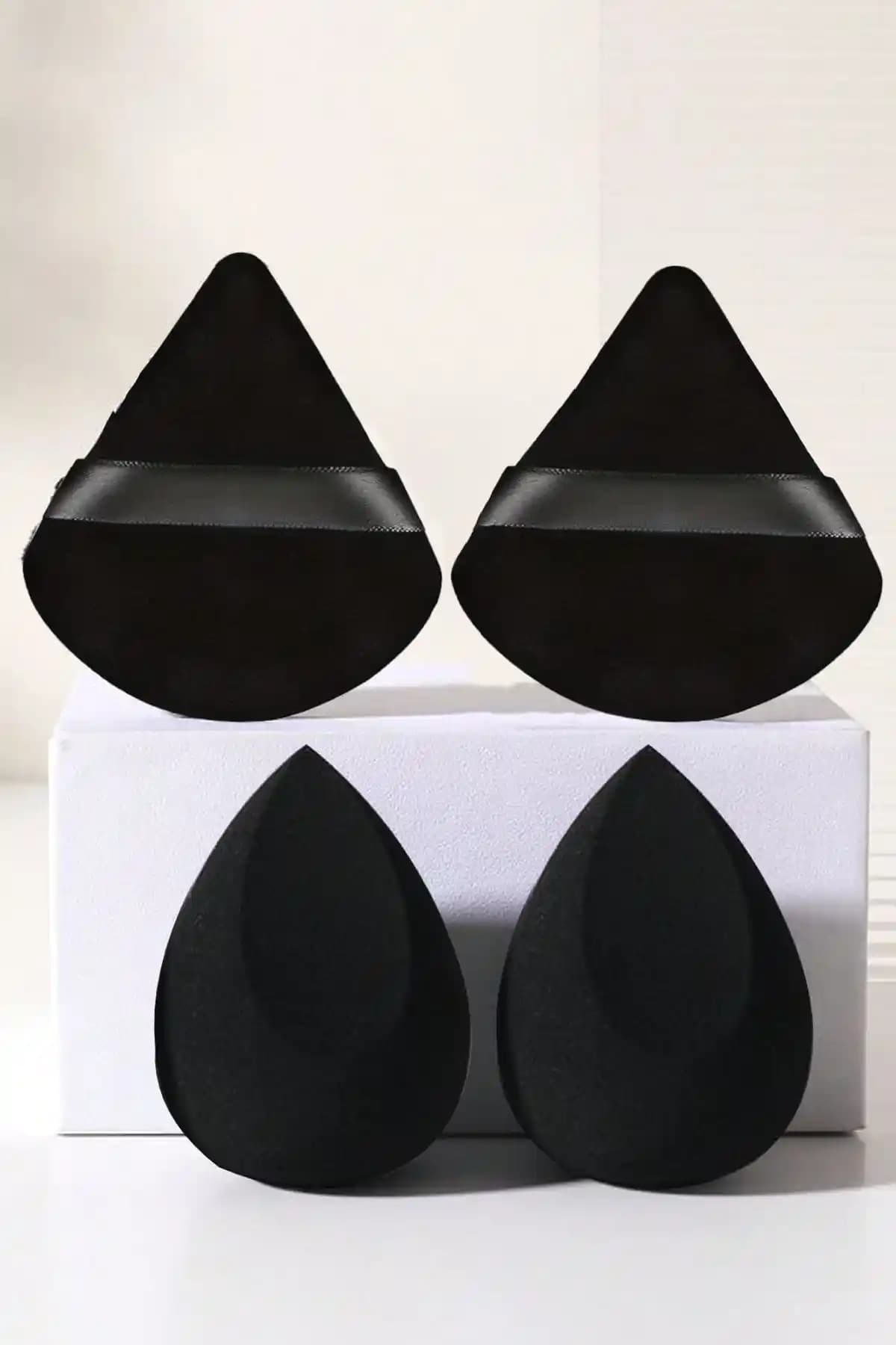 H&E Luxury Design ve Muggio Parmak Makyaj Süngeri Karşılaştırması