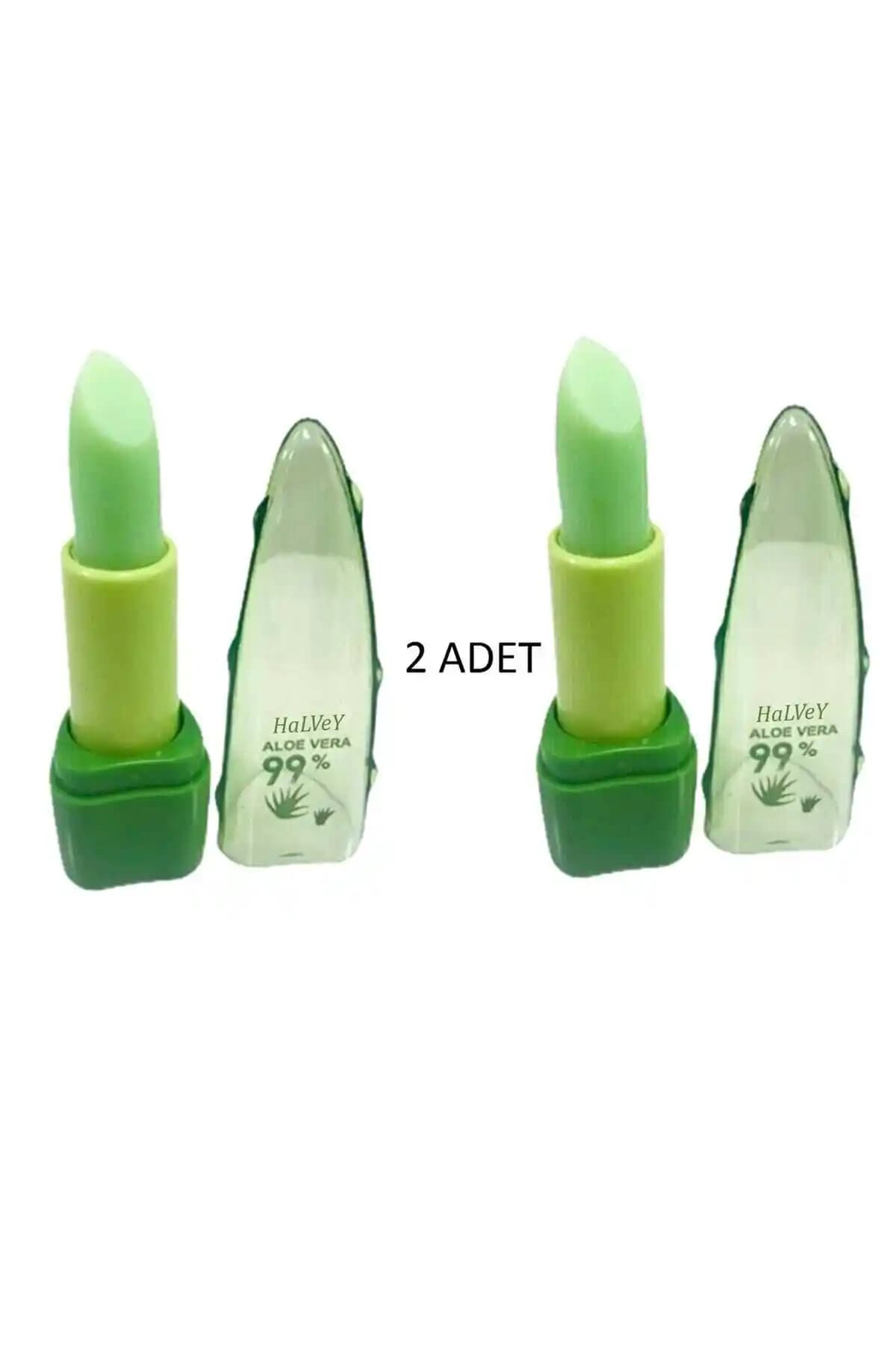 HaLVeY %99 Aloevera Dudak Bakım Rujları Doğal ve Nemlendirici Formüllerle Günlük Kullanım