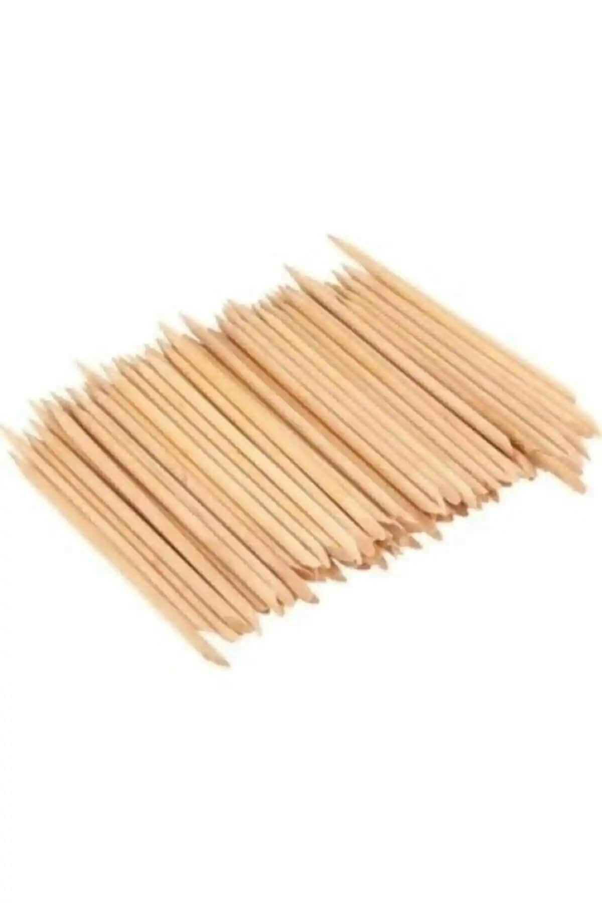 Hdkozmetik Tahta Manikür Tırnak Eti Itme Çubuğu Sağlıklı ve Pratik Tırnak Bakım Aracı