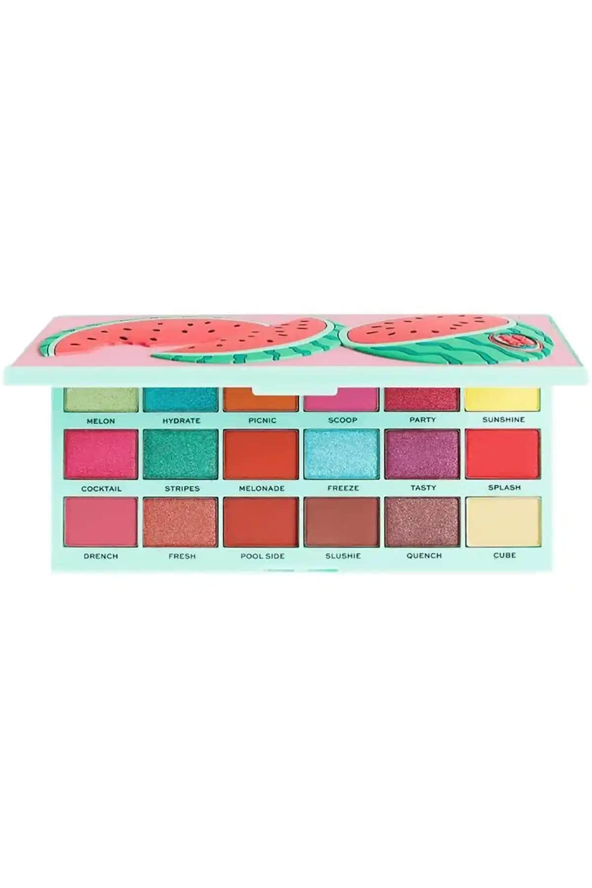 I Heart Revolution Tasty Watermelon ve Revolution Flawless Affinity Paletleri Karşılaştırması