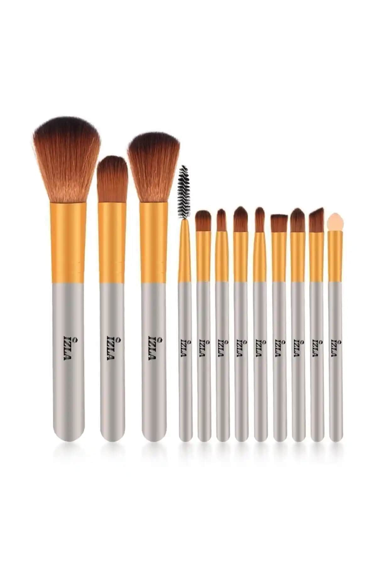 İzla 12 Parça Bambu ve MUJGAN Siyah Saplı 10'lu Makyaj Fırça Setleri Karşılaştırması