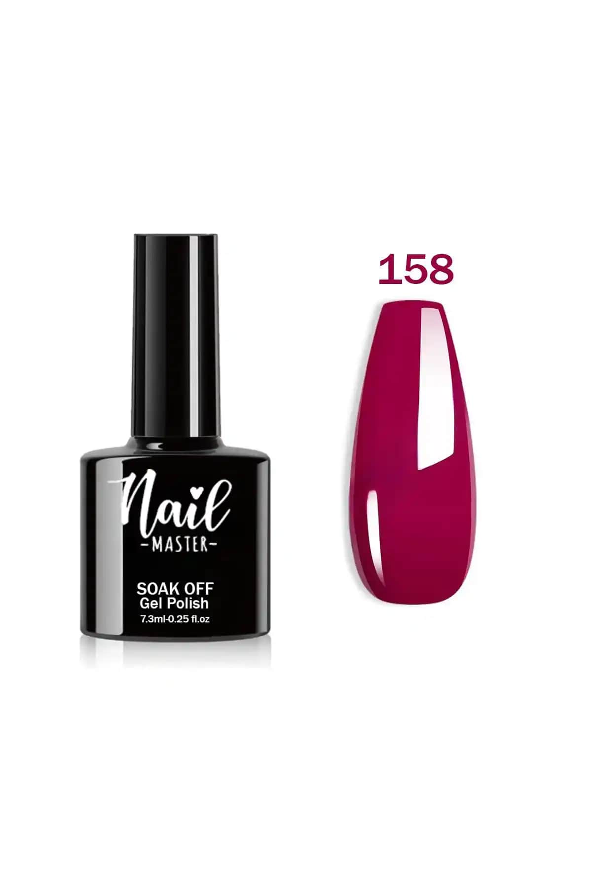 Kalıcı Oje Karşılaştırması: Nail Master M158 Kiraz Kırmızı ve M550 Bordo Ürünleri