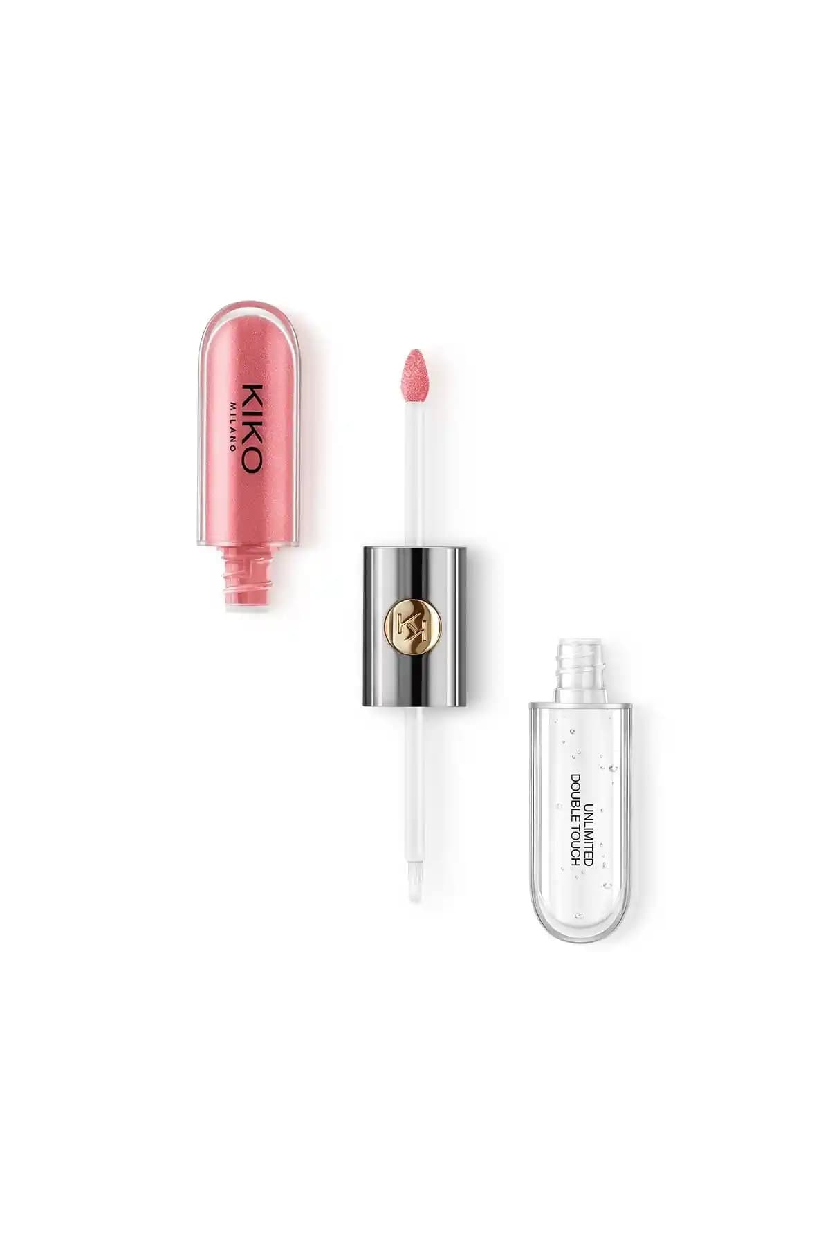 KIKO Milano Likit Ruj Unlimited Double Touch 112 Satin Peach Rose Dudak Bakımı ve Estetiği