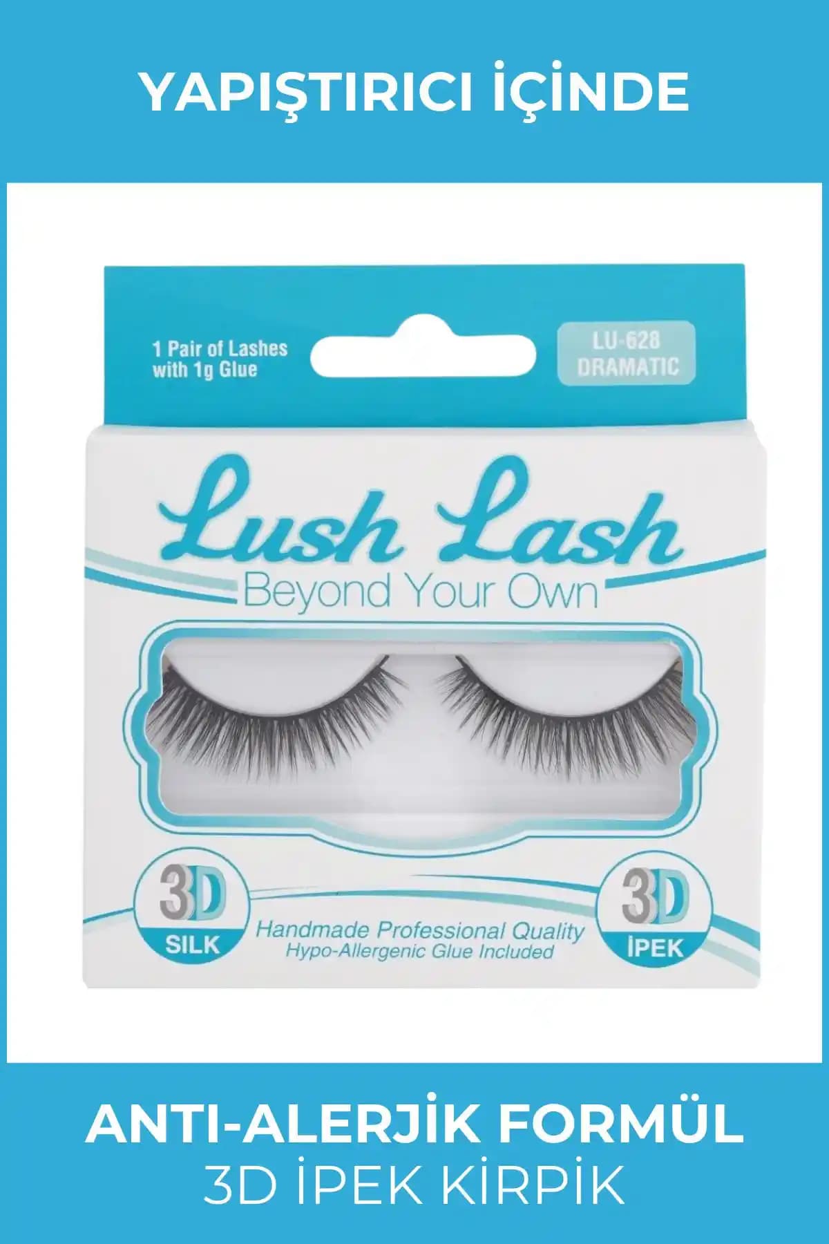 Lush Lash Takma Kirpikler Karşılaştırması: 3D İpek ve Siren Modelleri