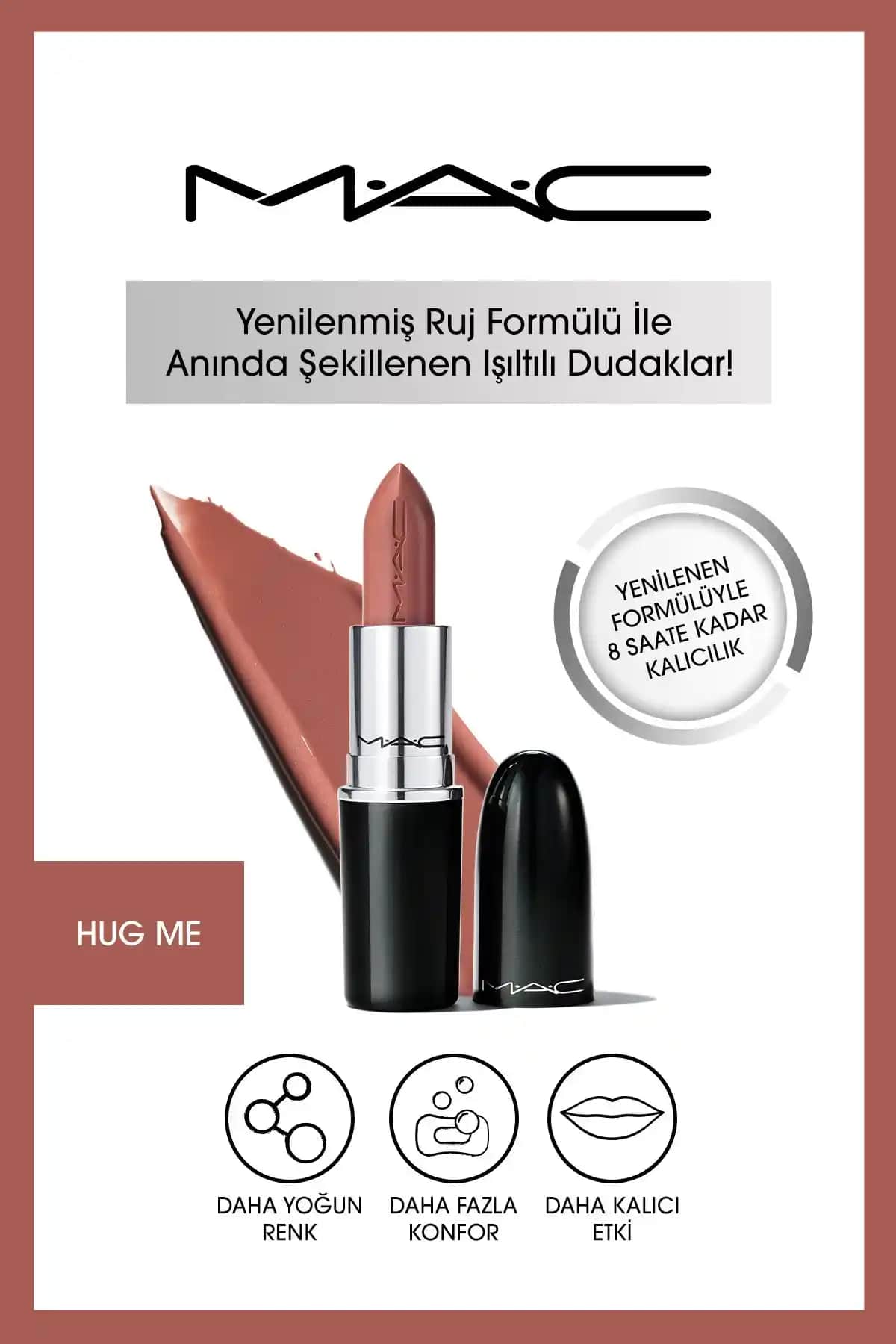 Mac Lustreglass Sheer-Shine Dudak Parlatıcısı Doğal Parlaklık ve Kolay Uygulama Özelliği